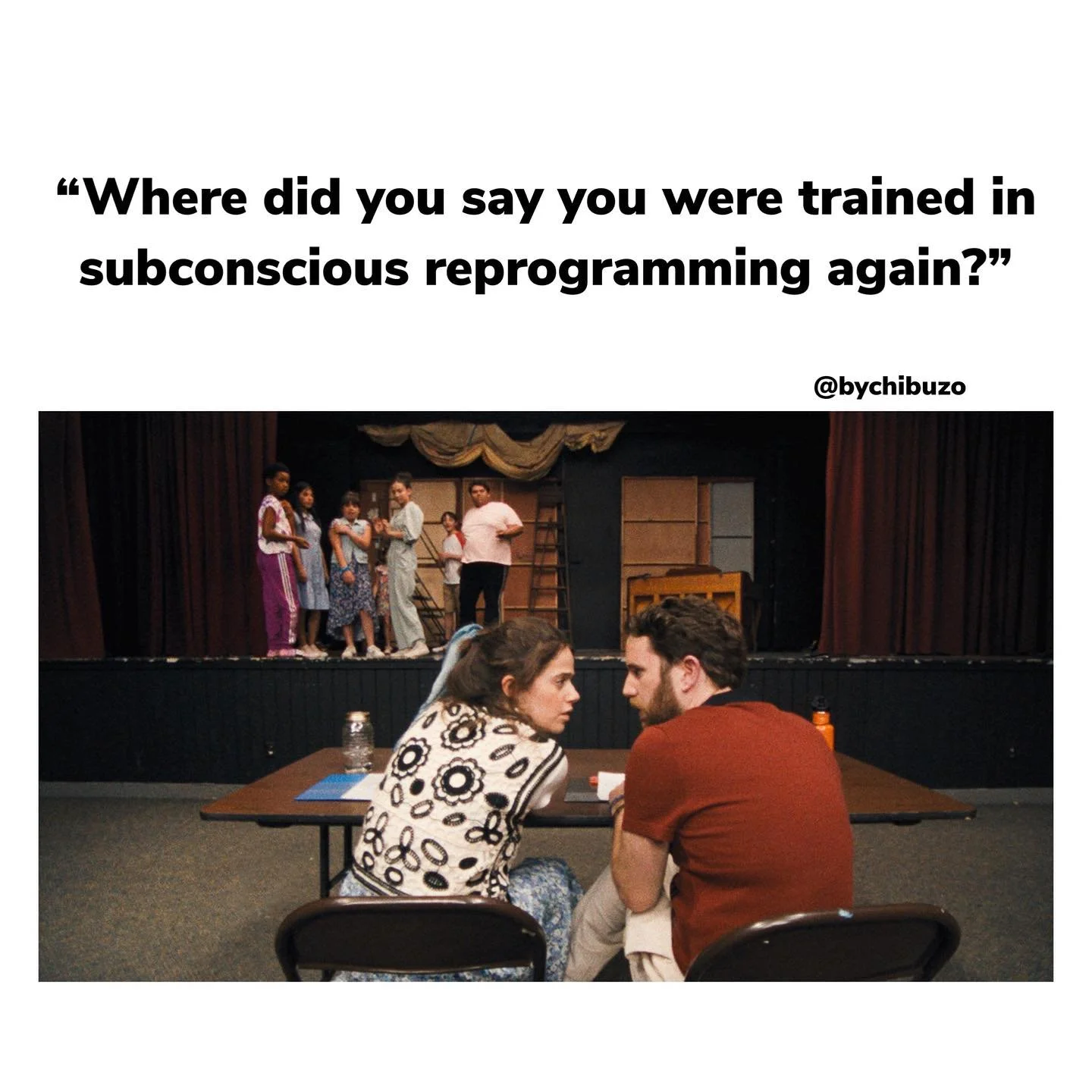 I shouldn&rsquo;t see Wicked for a third time. Not this week. Not this soon. I am an adult. I am happy to wait for part 2. No movie will remain a chokehold on me. I will be at the 7:45 showing Friday evening. 

#popcultureprophecy #theatercamp #wicke