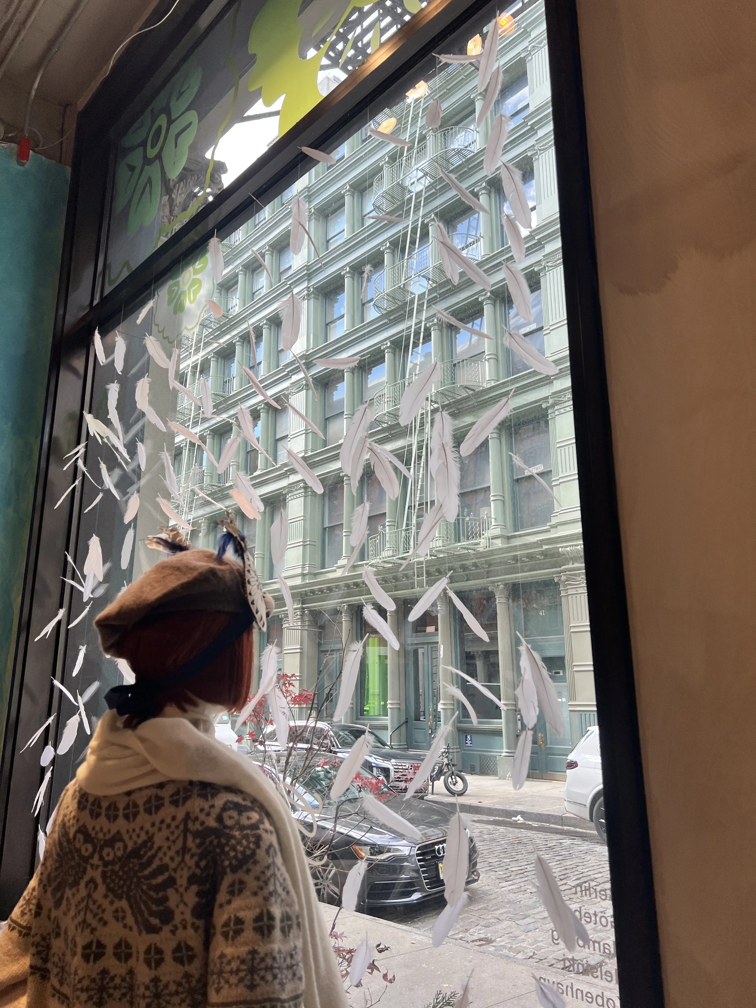 Winter Window Display - GS Soho Flagship