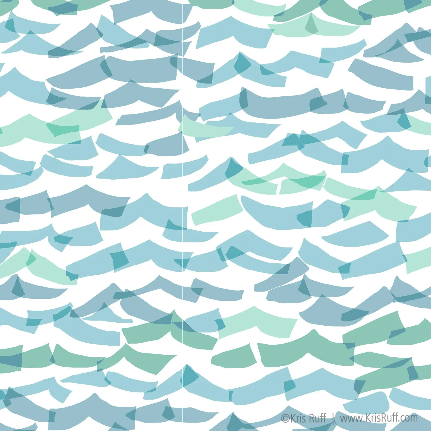 Making waves coastal print
