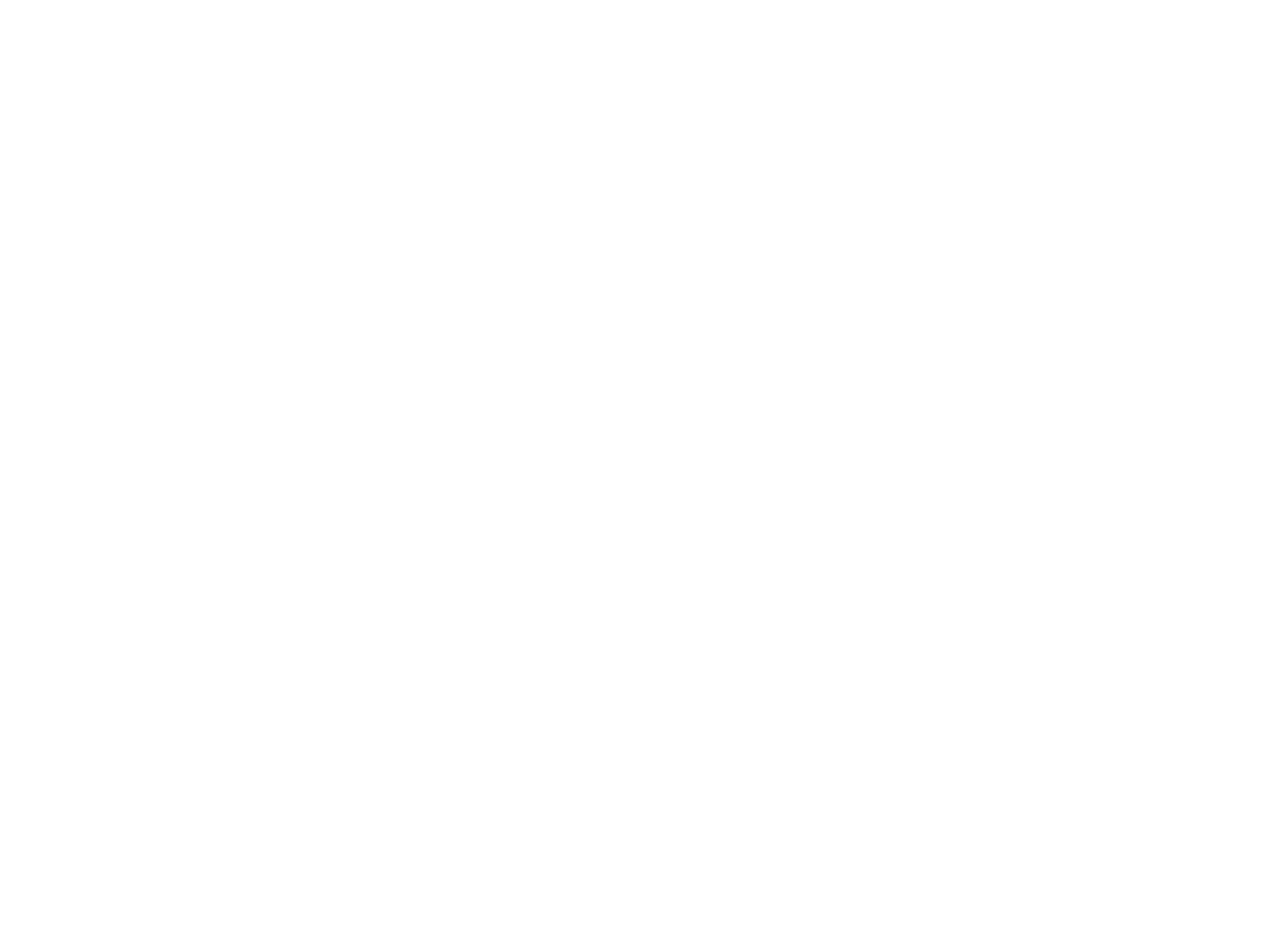 Outline drawing of two hands holding each other against a black background.