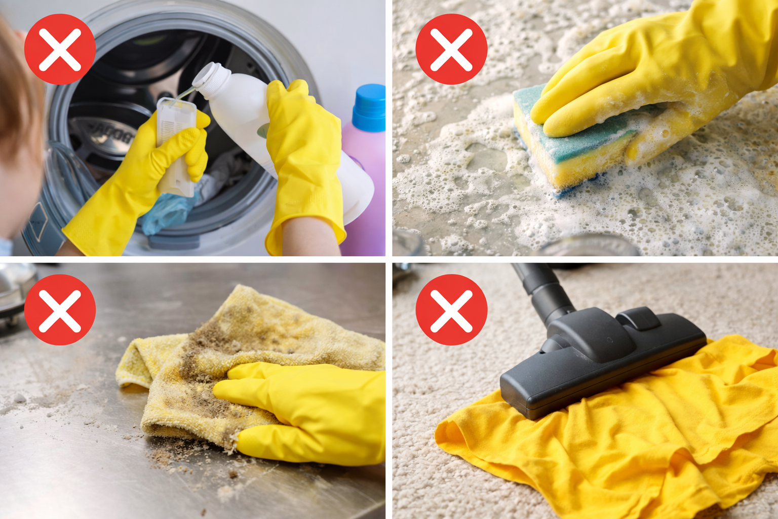 Common Cleaning Mistakes People Don’t Realize They’re Making