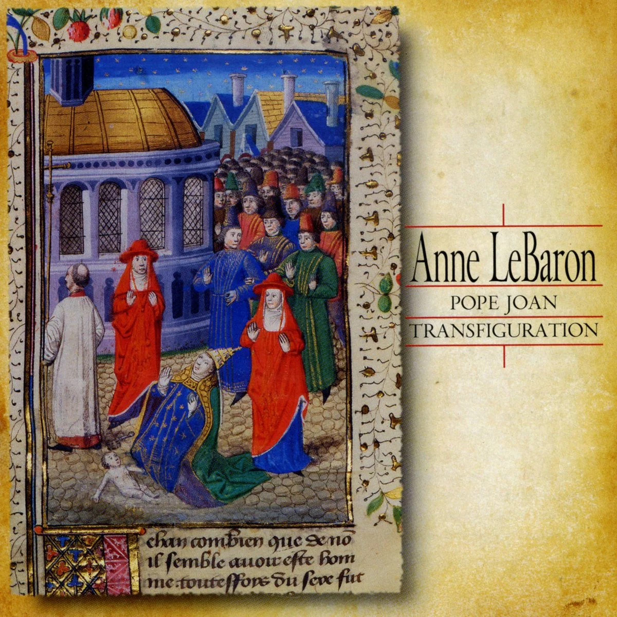 Anne LeBaron: Pope Joan; Transfiguration