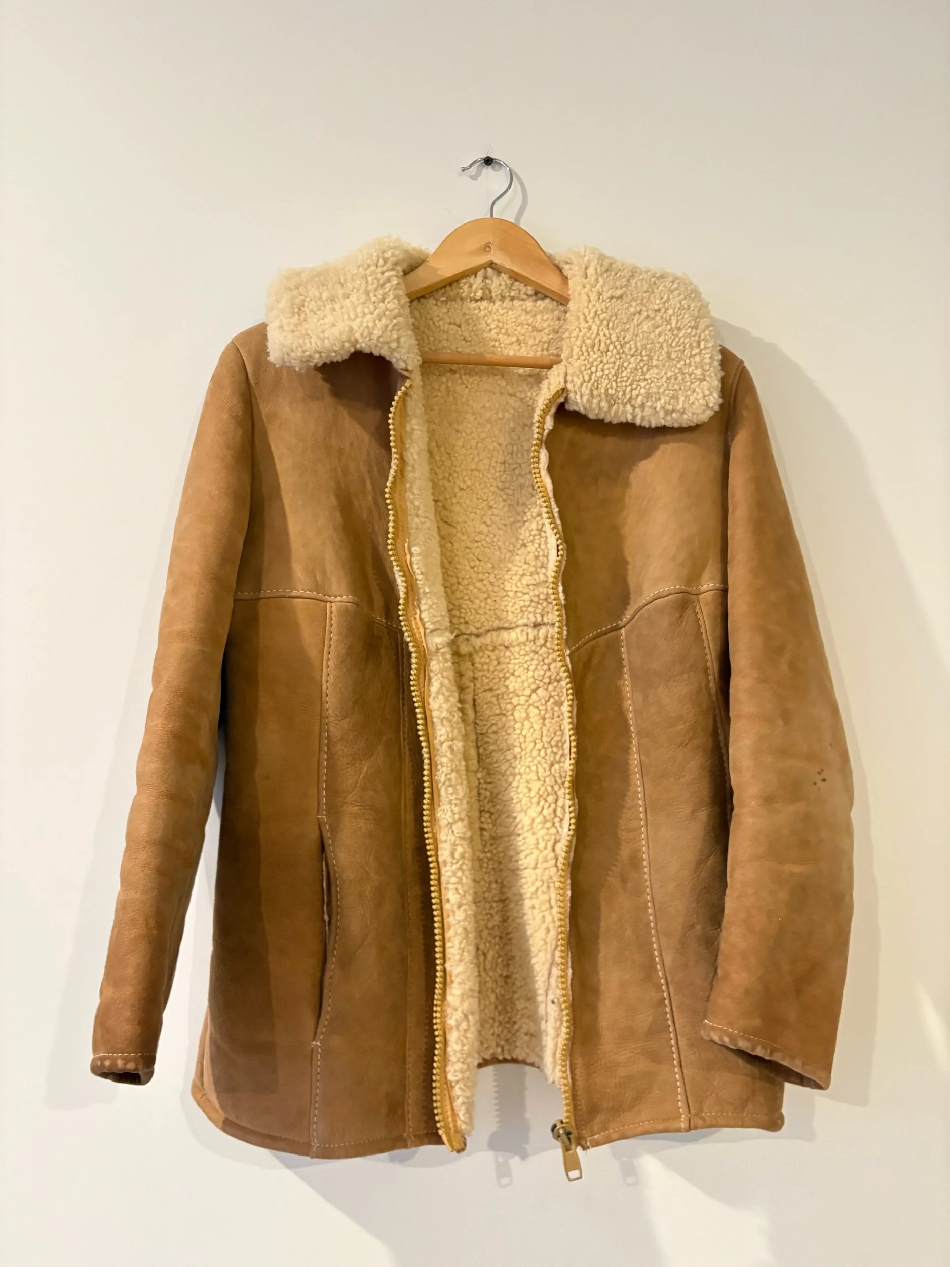 Vintage Morlands Brown Lambskin Jacket