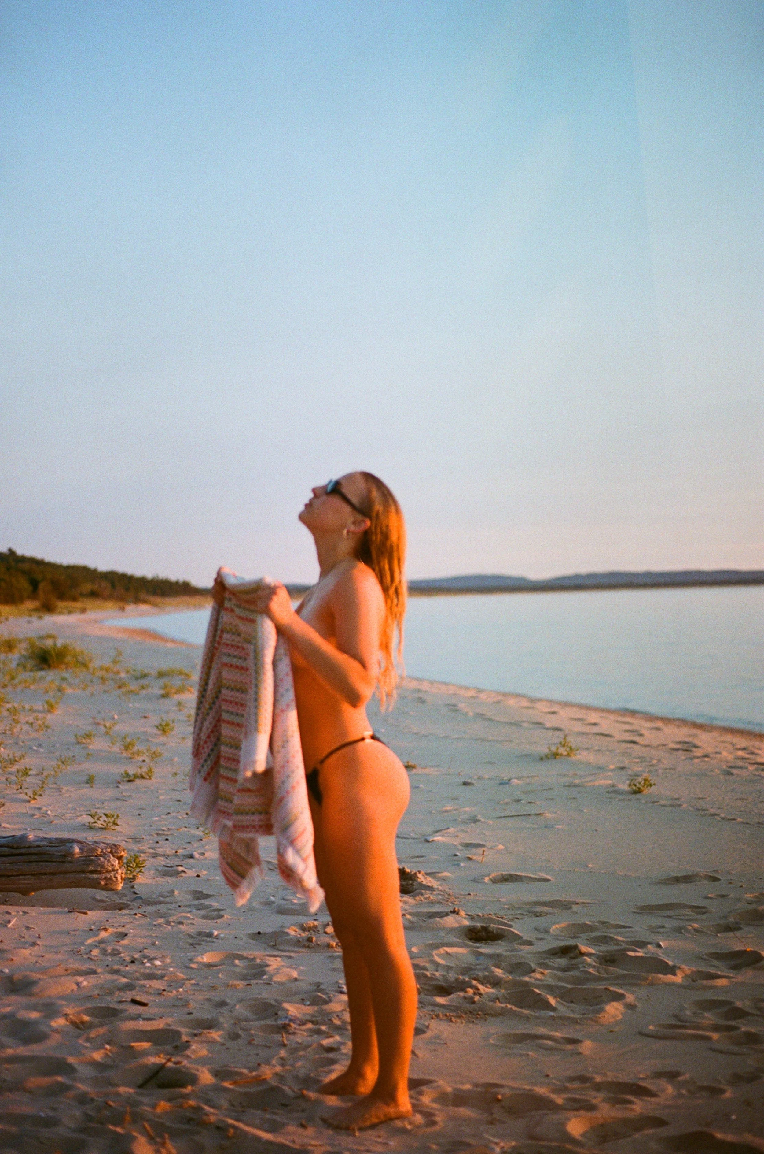 claud on portra 400 film (2023)