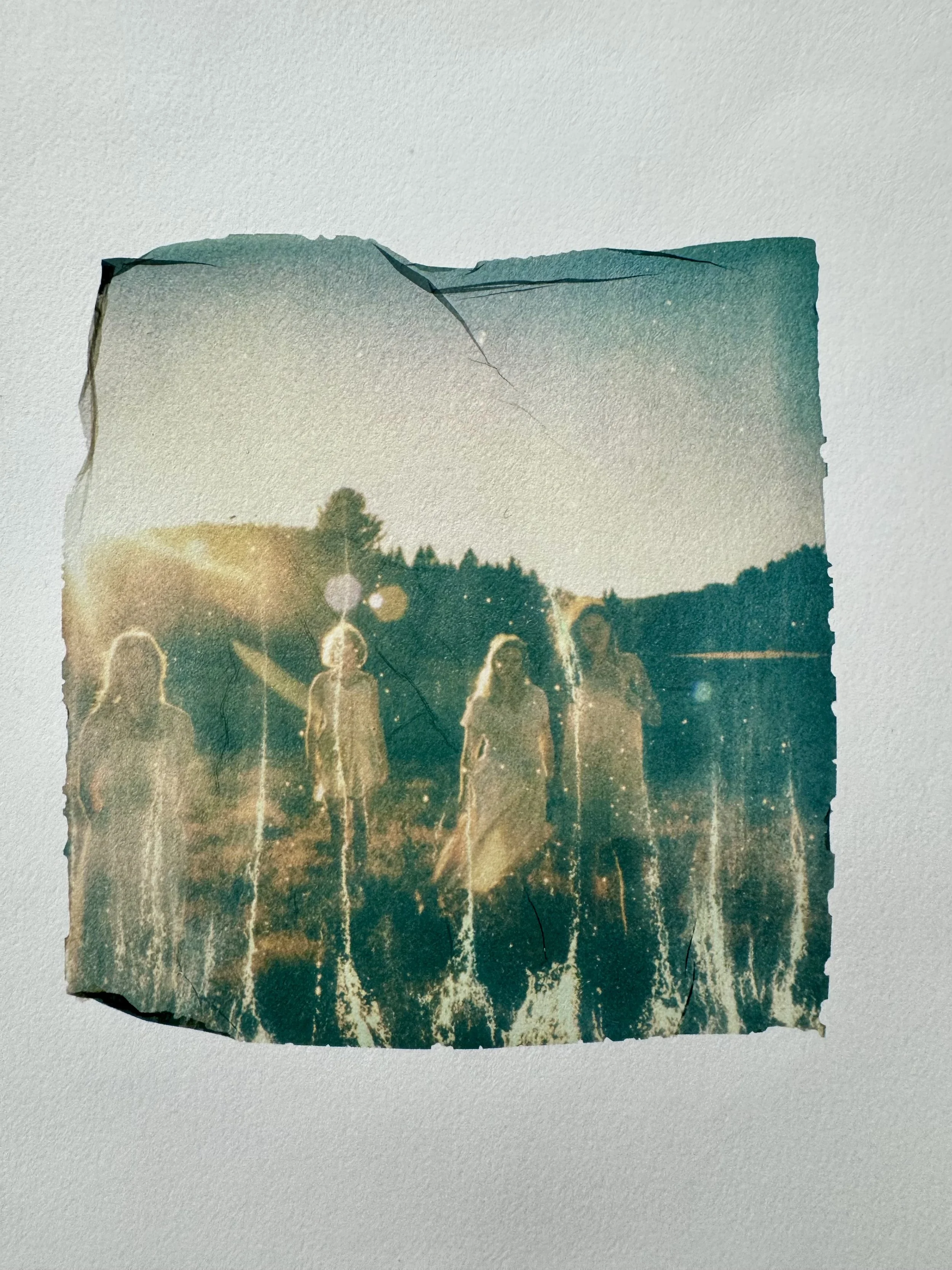 polaroid emulsion on BK Rives paper, 2025