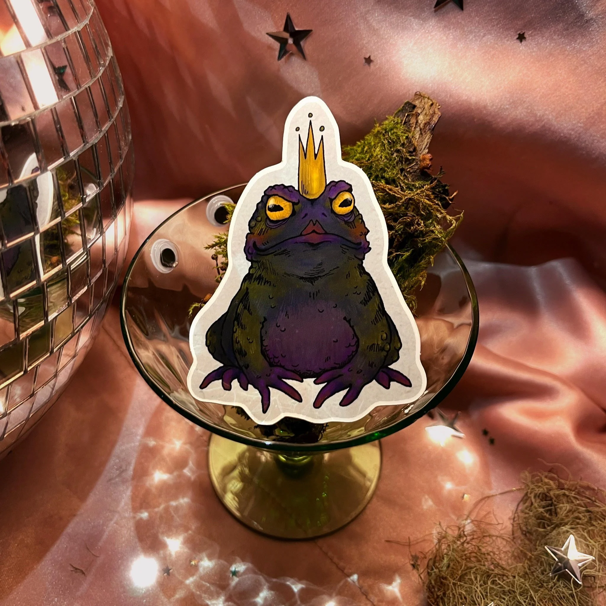 ✧ king toad sticker ✧