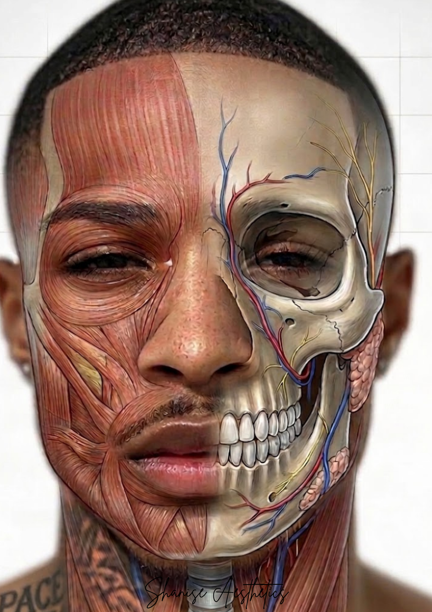 Male Facial Anatomy Bundle