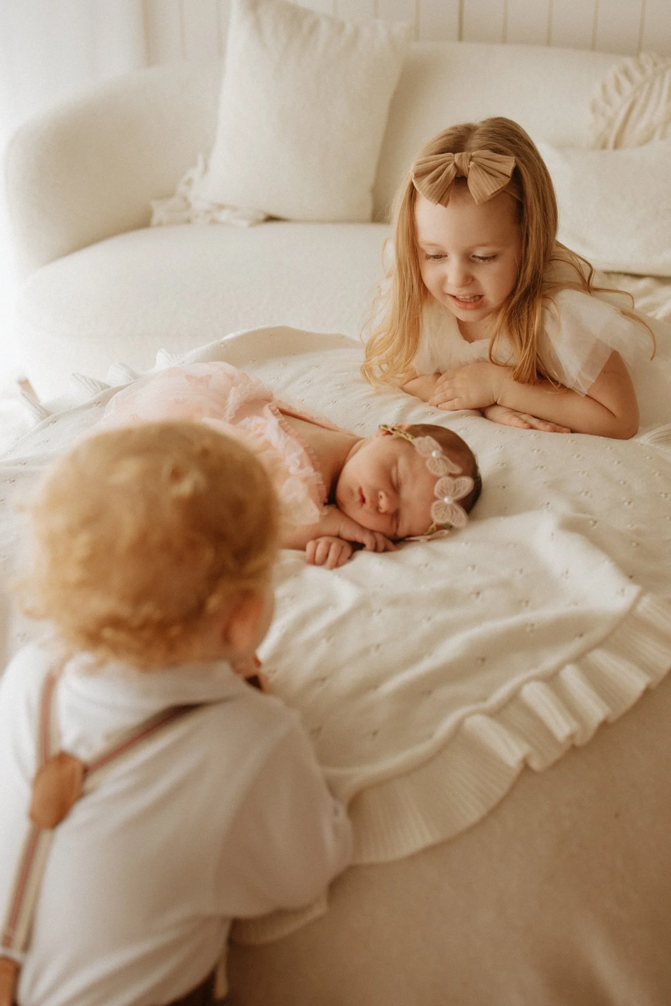 Home newborn photos