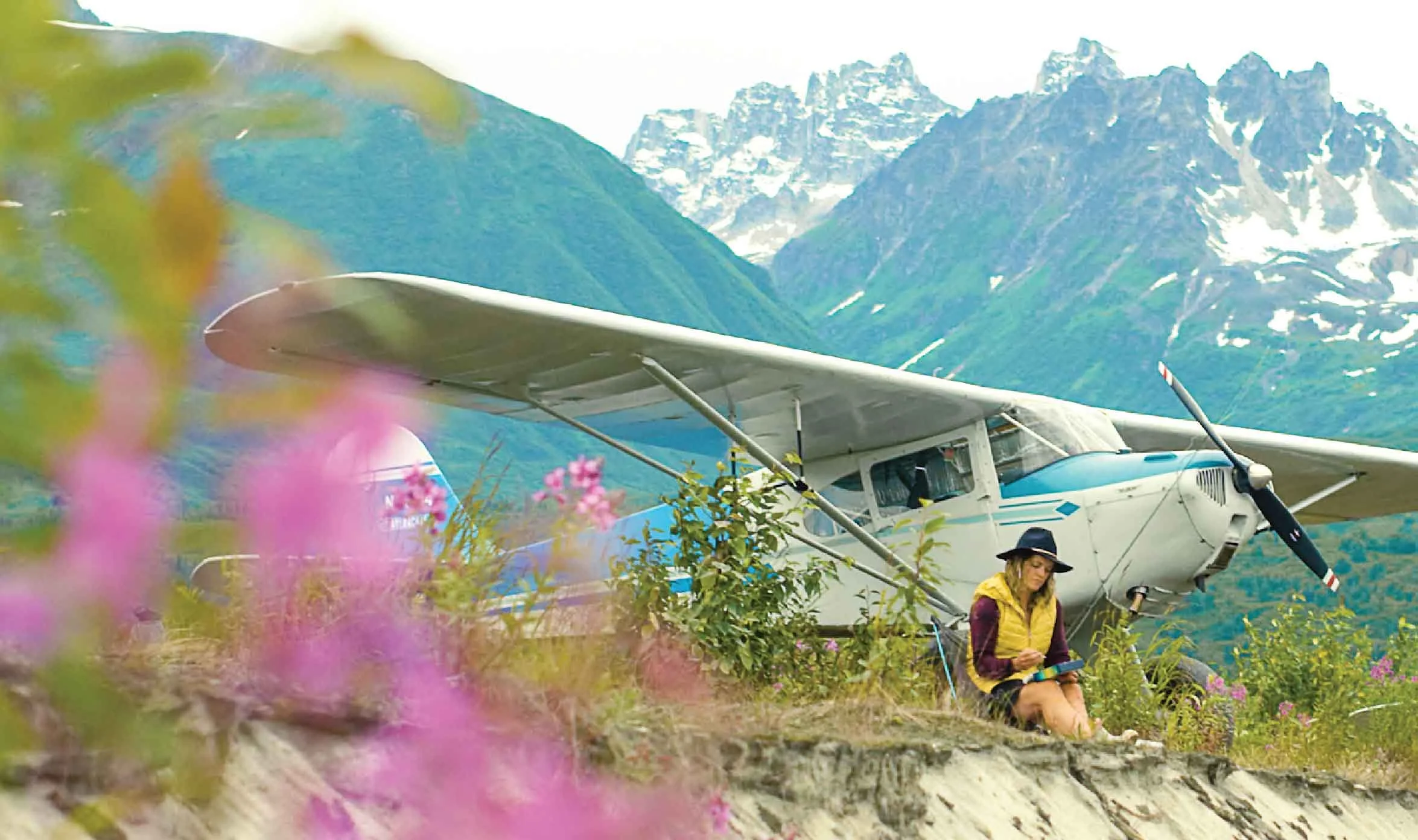 Meg Smith Alaskan Artist Pilot