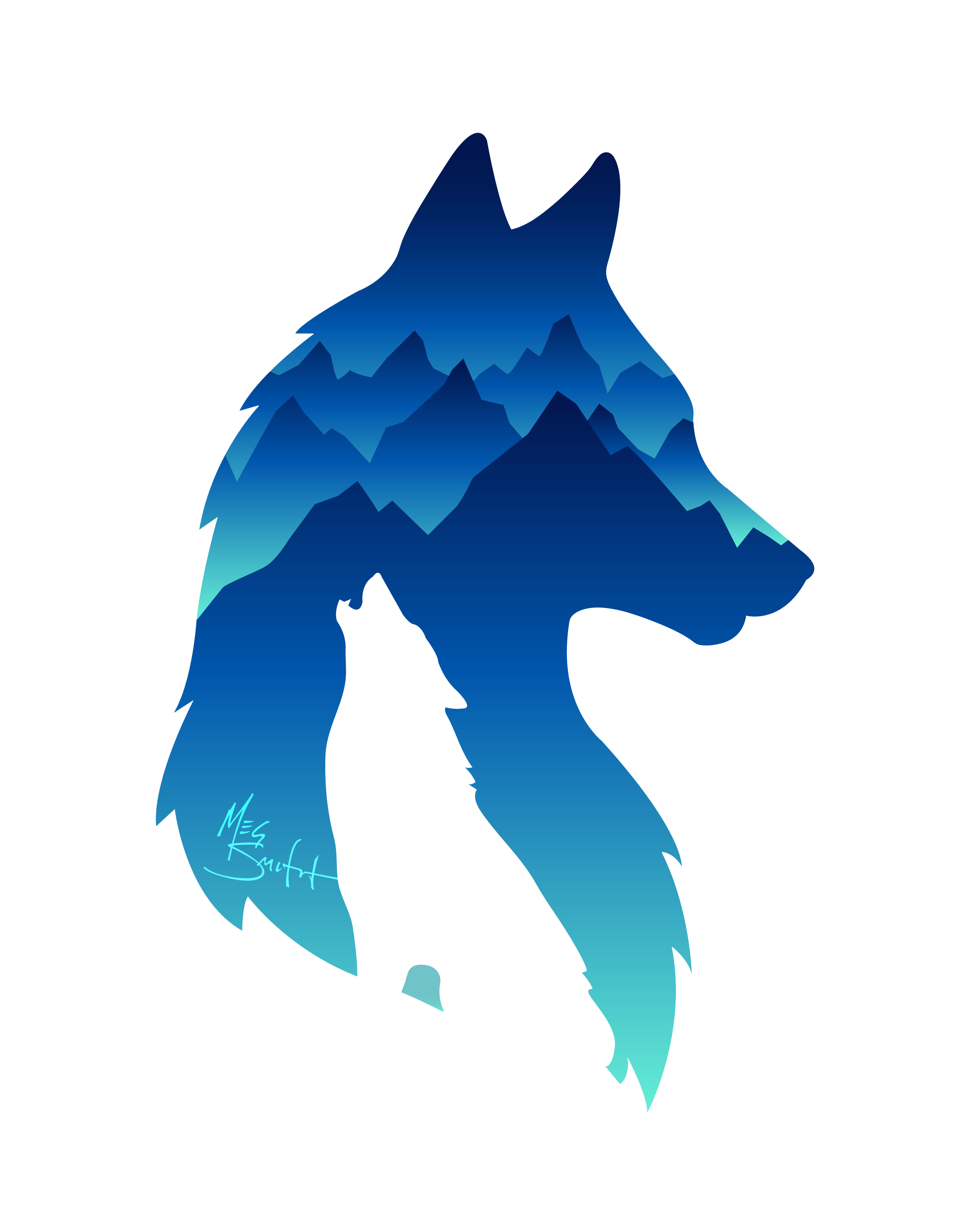Spirit Wolf - stickers-02.png