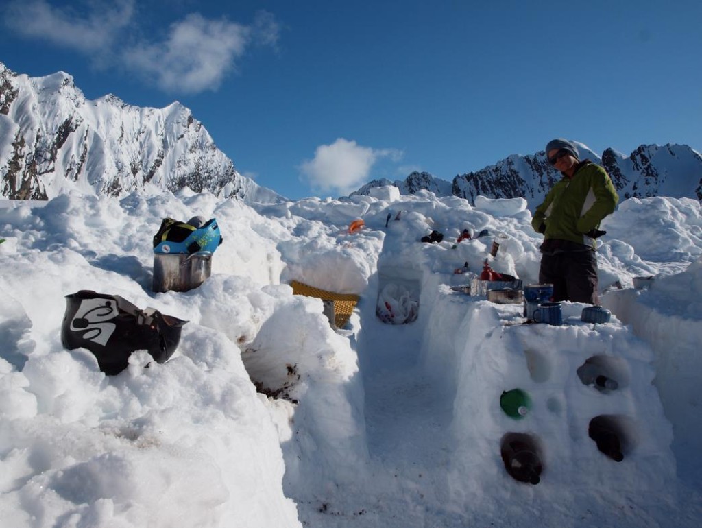 Nicole in the kitchen