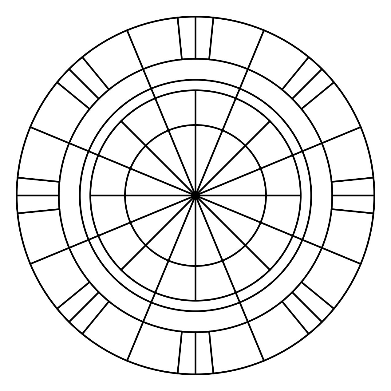 Mandala Template | Discover Focus & Creativity Today — Focus Flow Formula