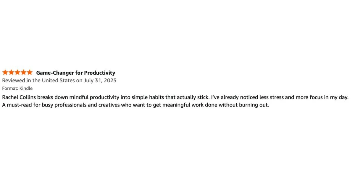 Image of a book review for 'HIRED: A Smart and Practical Guide to Modern Job Searching', with a 5-star rating, describing the book's content on navigating the job market using LinkedIn, AI tools, and networking strategies, reviewed in the United States on December 5, 2025.