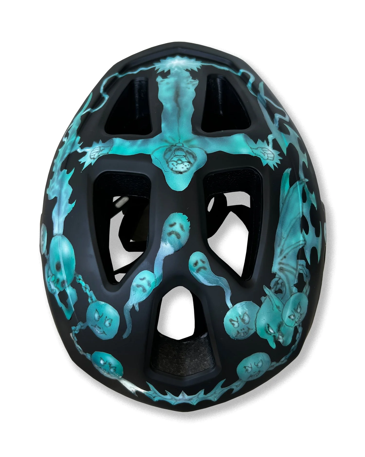 H01 - Airbrushed Bicycle Helmet
