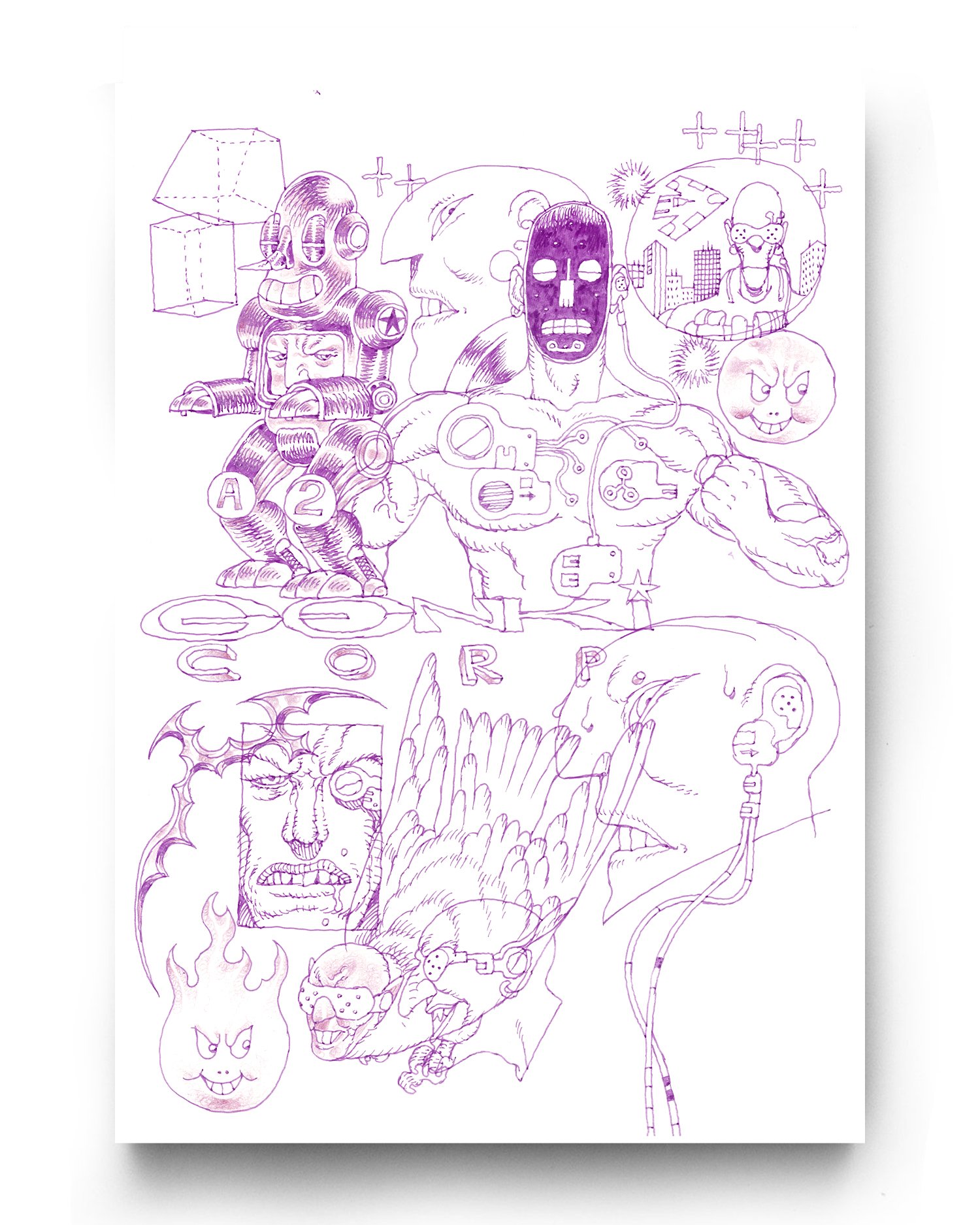 Genki Corp. - Original Drawing