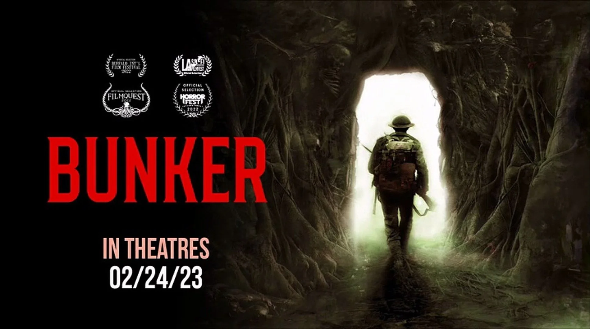 Get Bombarded with the Horrors of War in World War I Supernatural Thriller Bunker (2023)