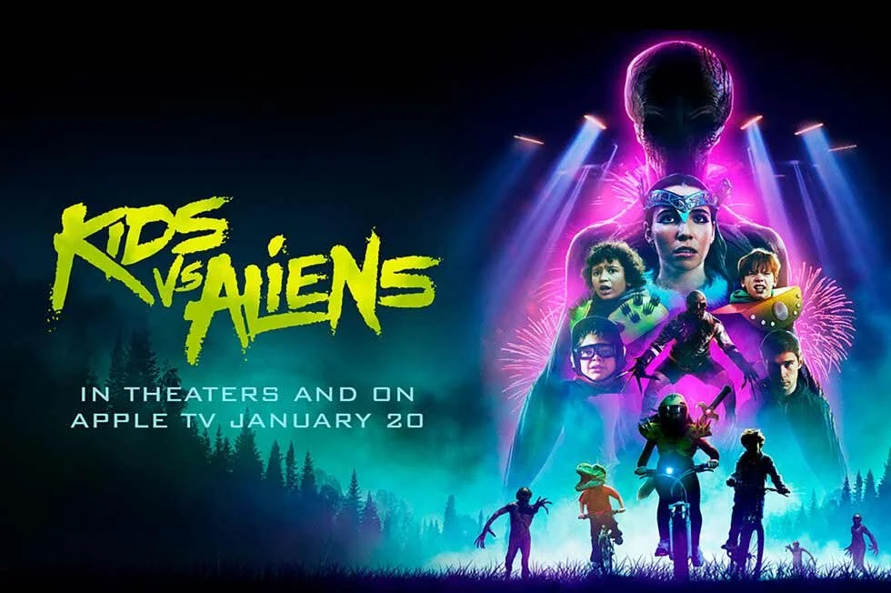 Forgettable Sci-fi Carnage Besets Youth in Kids vs. Aliens (2023)