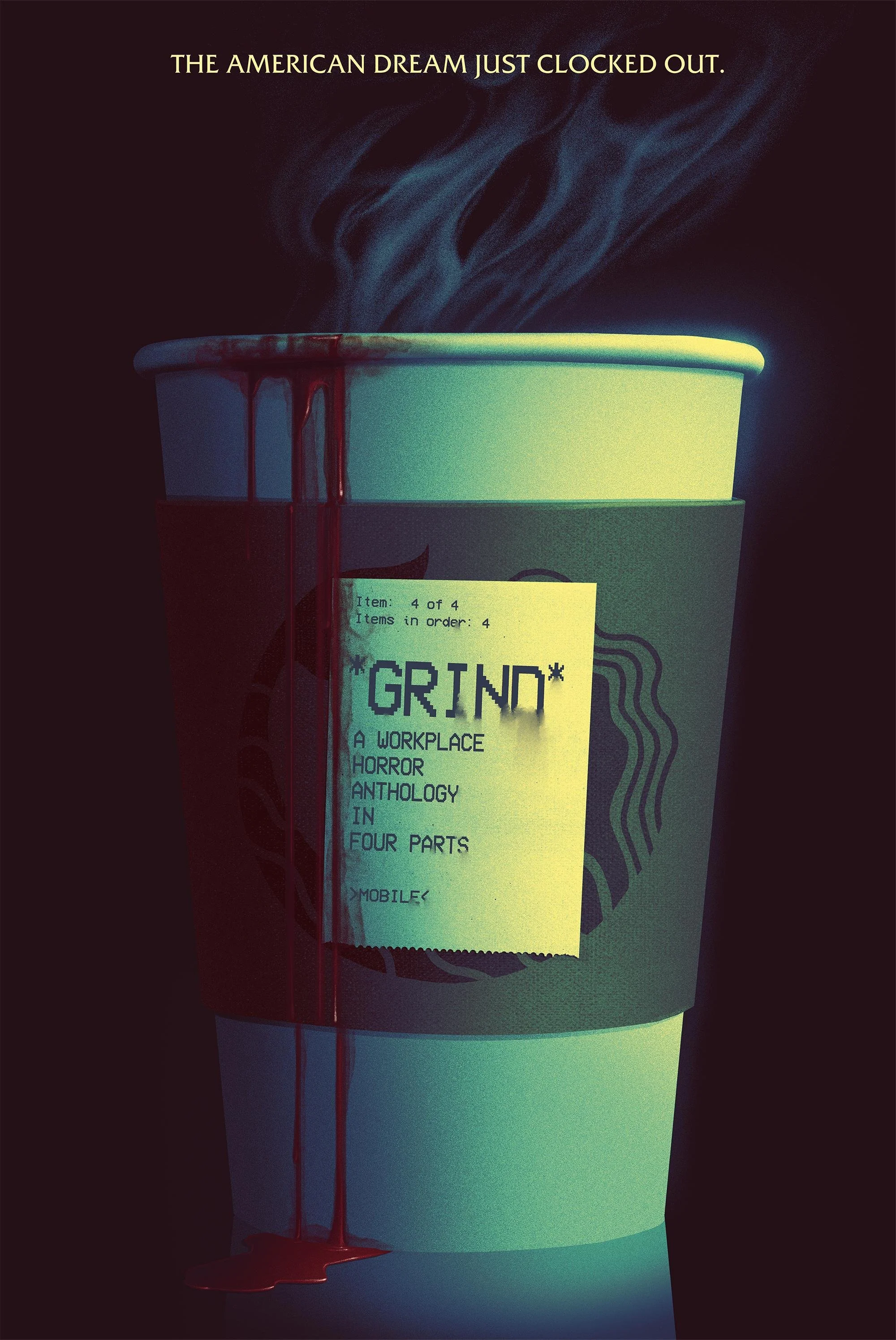 Anthology Horror Comedy Grind (OVERLOOK) Seeks to Grit Through the Pain of Capitalism Despite Its Horrors