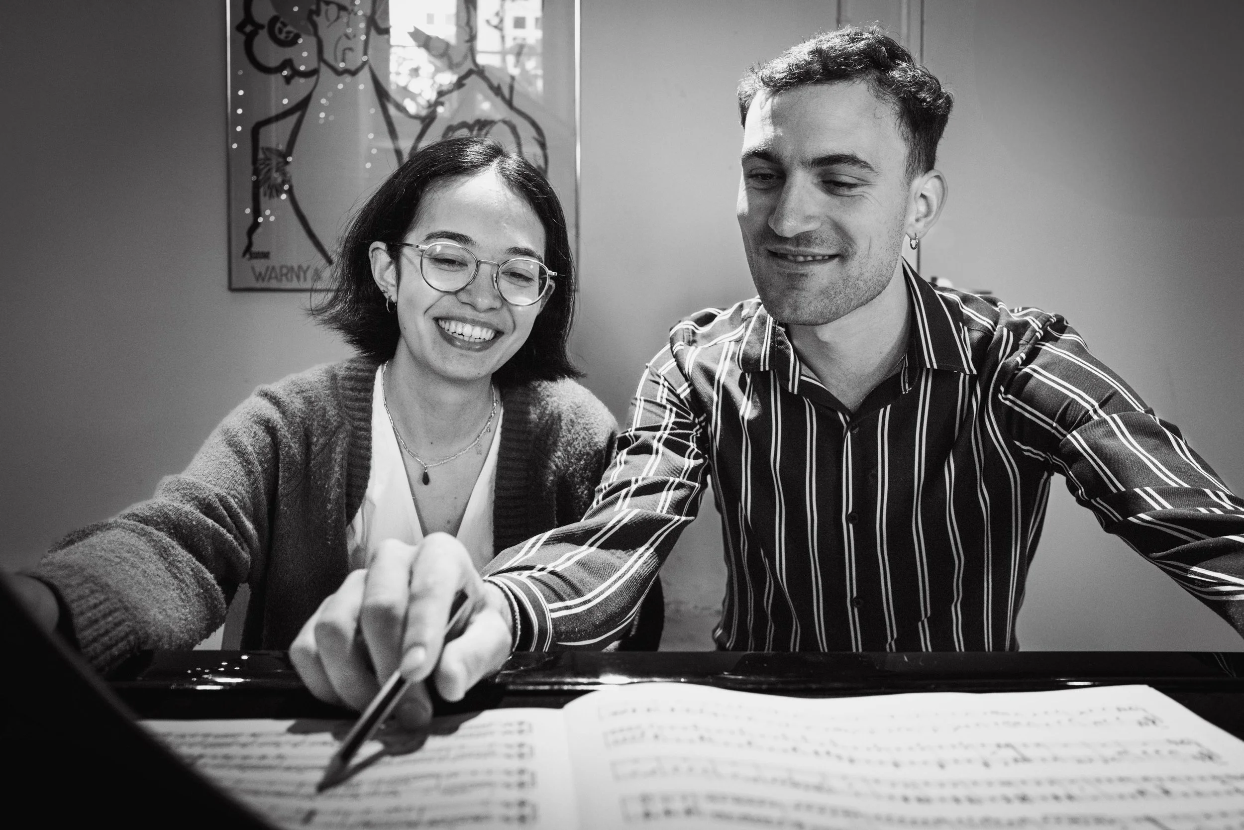 Duo Diesis: firhændig klaverkoncert