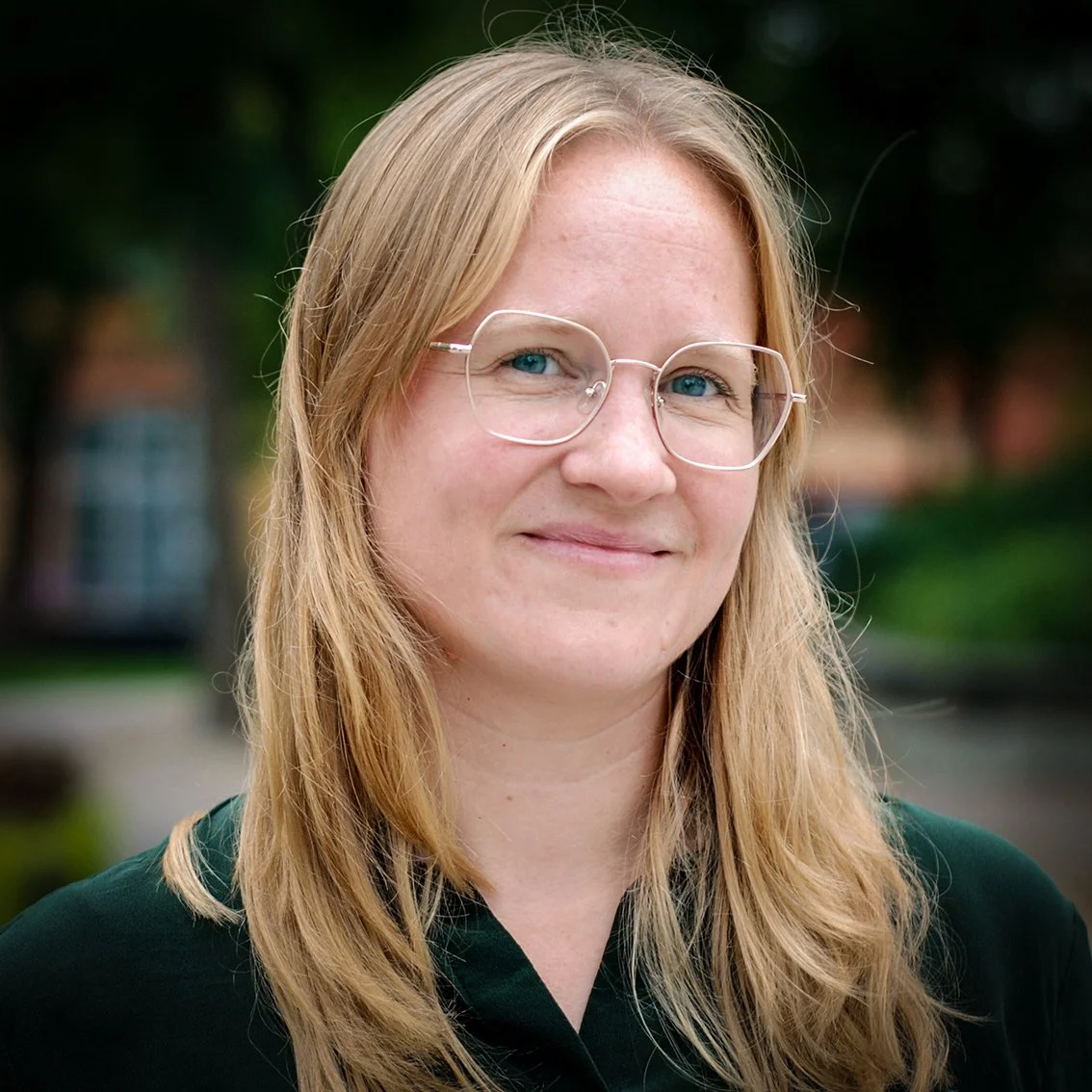 A woman, Matilda Petersson. Photo.