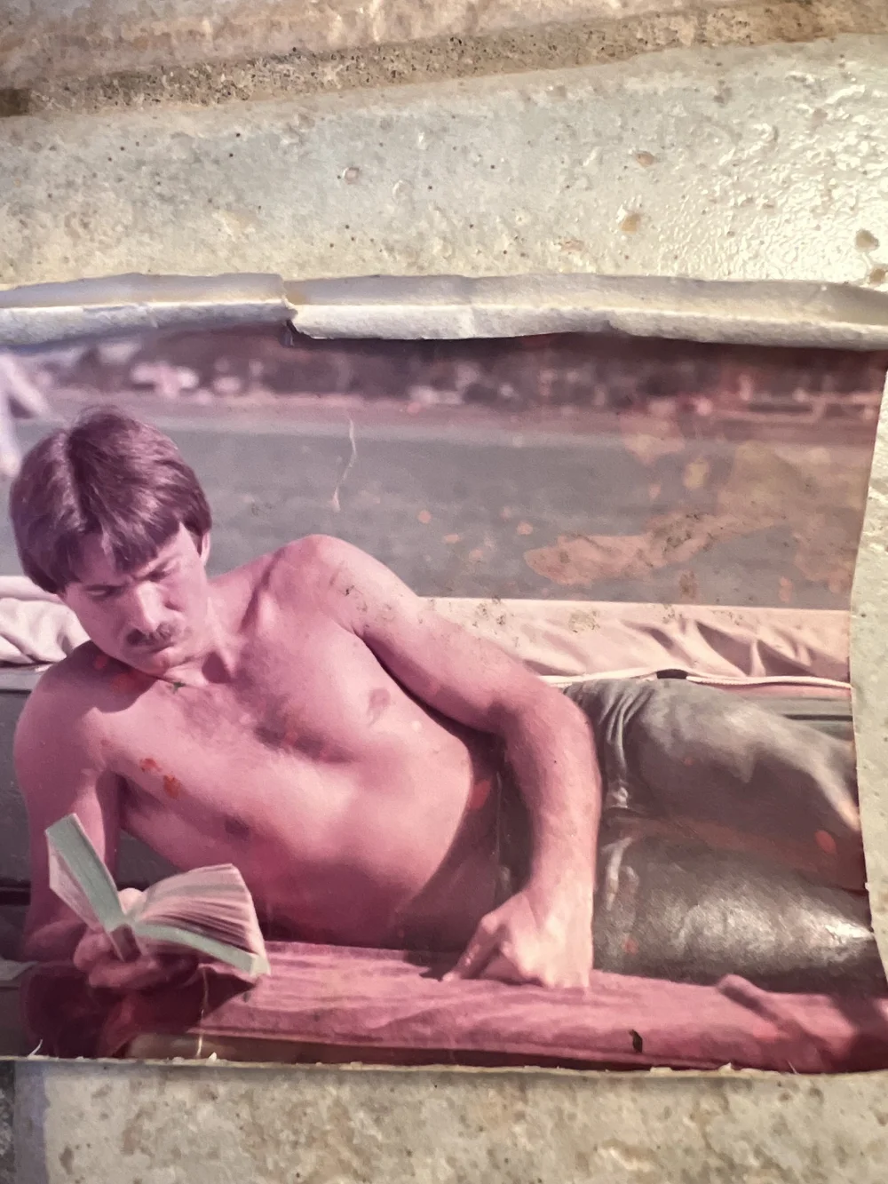 My dad at his hottest, according to my mom, the current authority