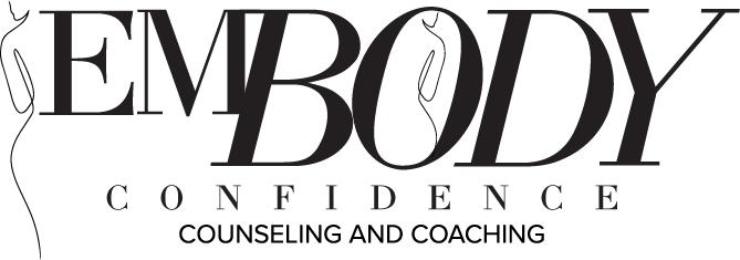 embody confidence counseling and coaching logo in black