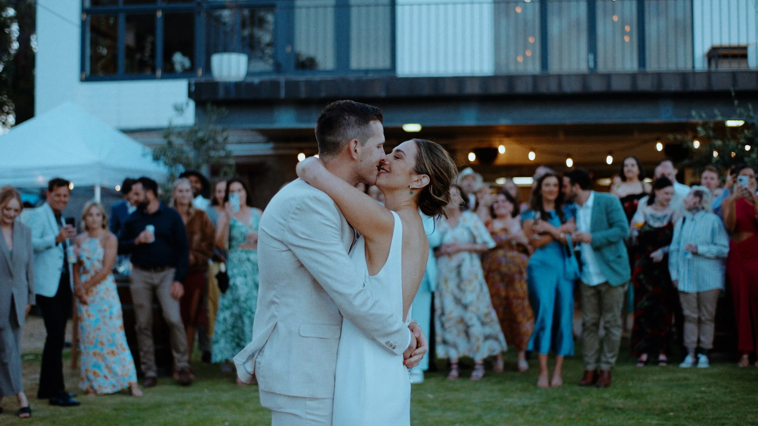 Bride and Groom first Dance at Wedding Reception