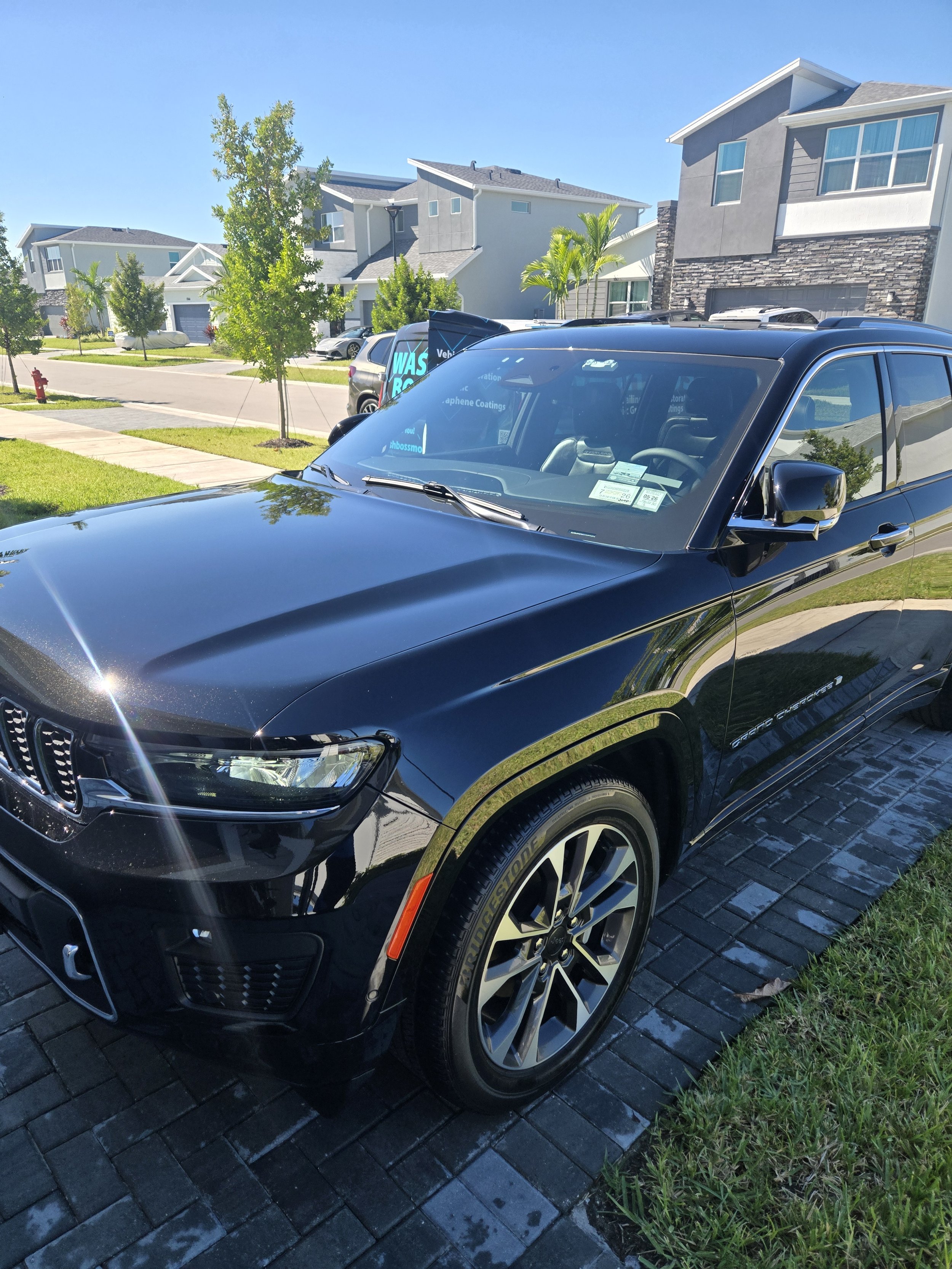 Signature detail on Black Jag