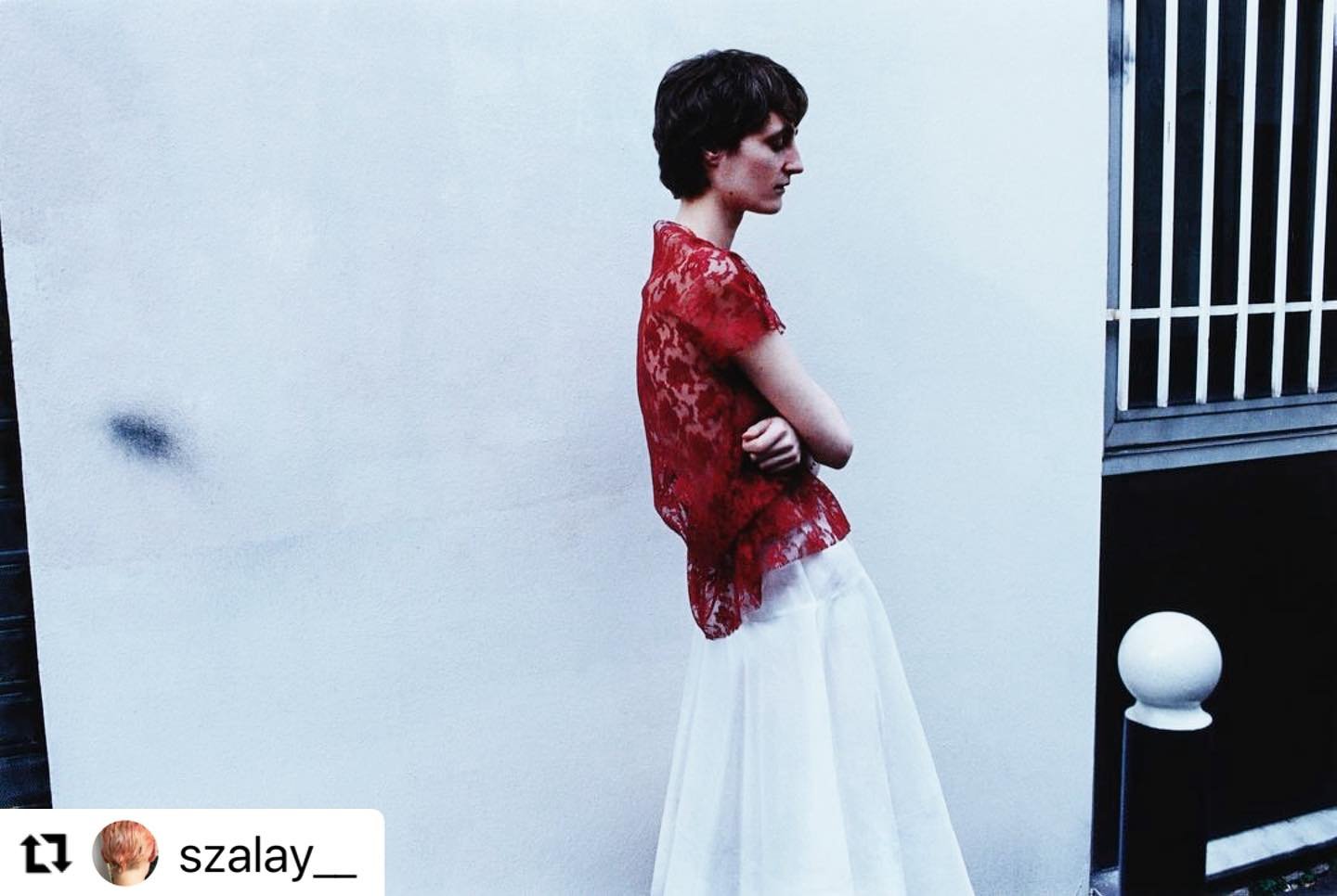 Newromantics!
&hellip;
&hellip;
&hellip;
🙏 @szalay__ for having us in your #parisshoot #archive #archivefashion #collectorsroomberlin #nakedwithoutus #fashioninfilm #costumedesign #editorialfashion #streetwear❤️ #lace #newromantics #commedescostumes