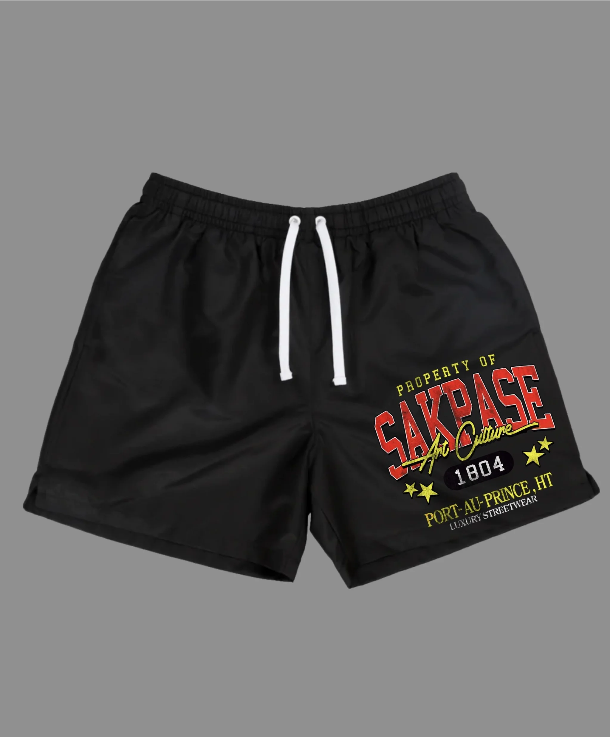 SAKPASE 1804 Luxury Streetwear Shorts