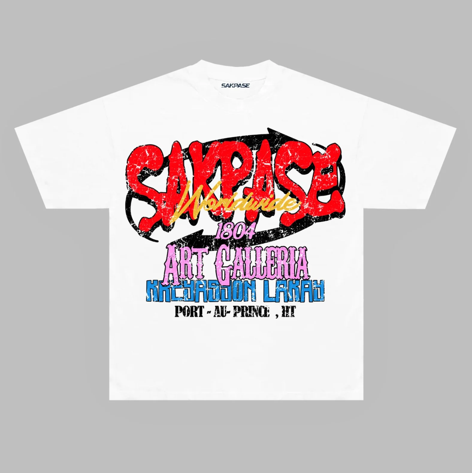 SAKPASE "Art Galleria" Worldwide Tee