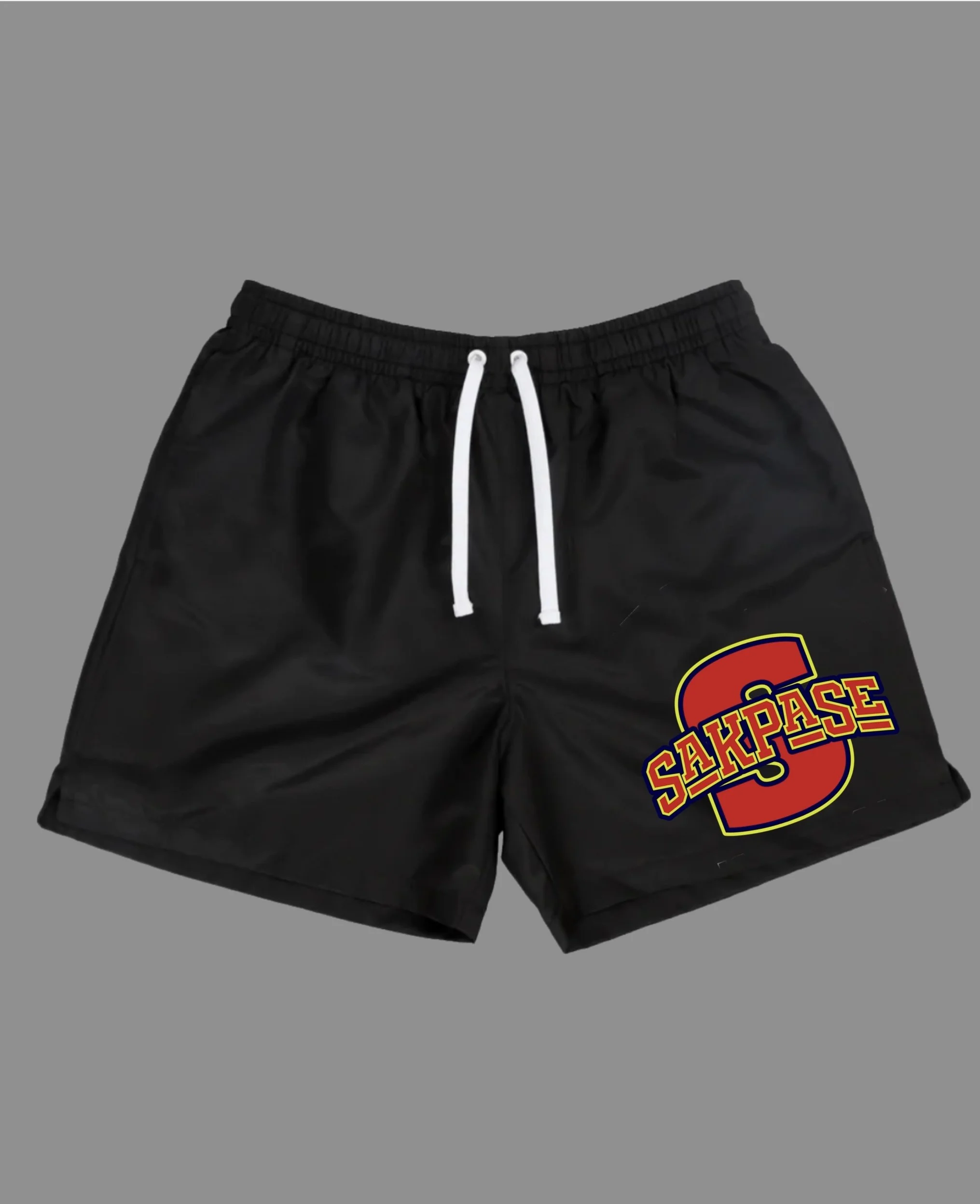 SAKPASE Varsity Block Nylon Shorts