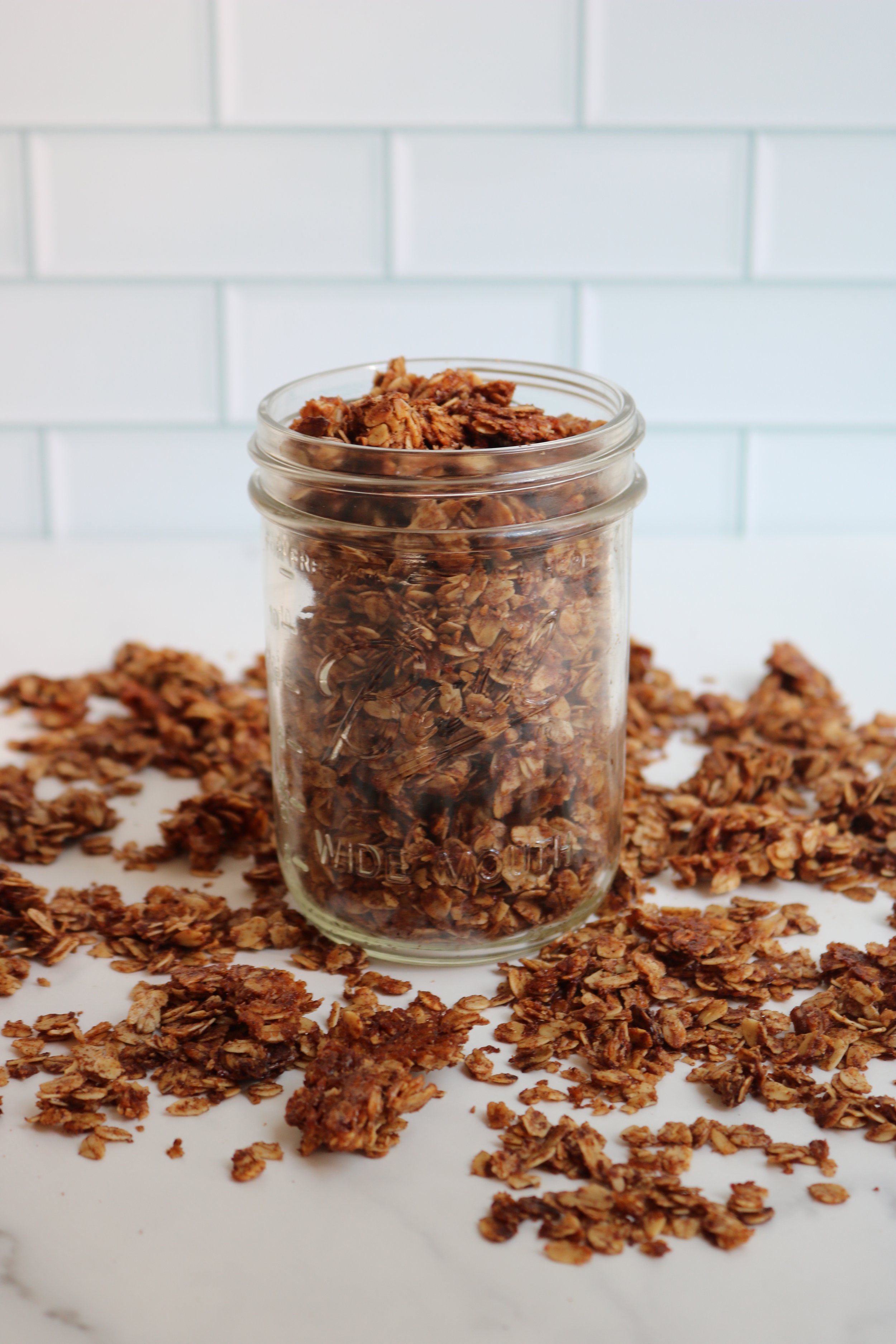 Homemade Gluten-Free Cinnamon Oat Granola