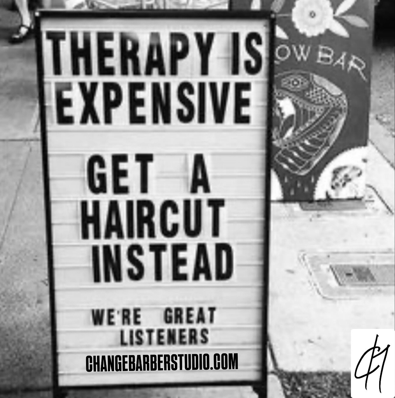 More than just a haircut at @changebarberstudio 🙂&zwj;&harr;️💈