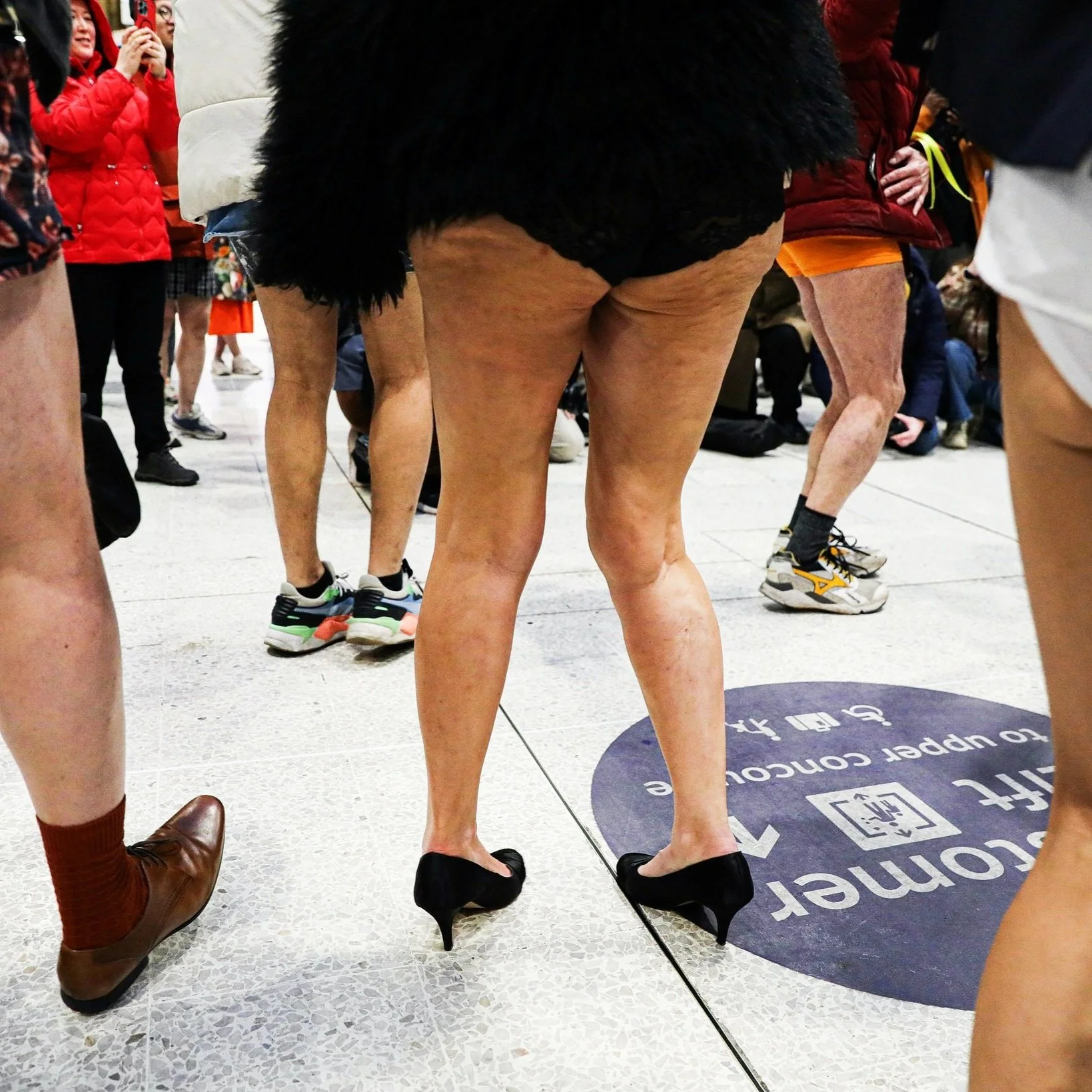No Trousers Tube Ride