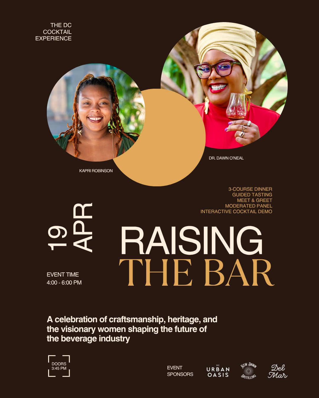 The DC Cocktail Experience: Raising The Bar with Kapri Robinson &amp; Dr. Dawn O’Neal
