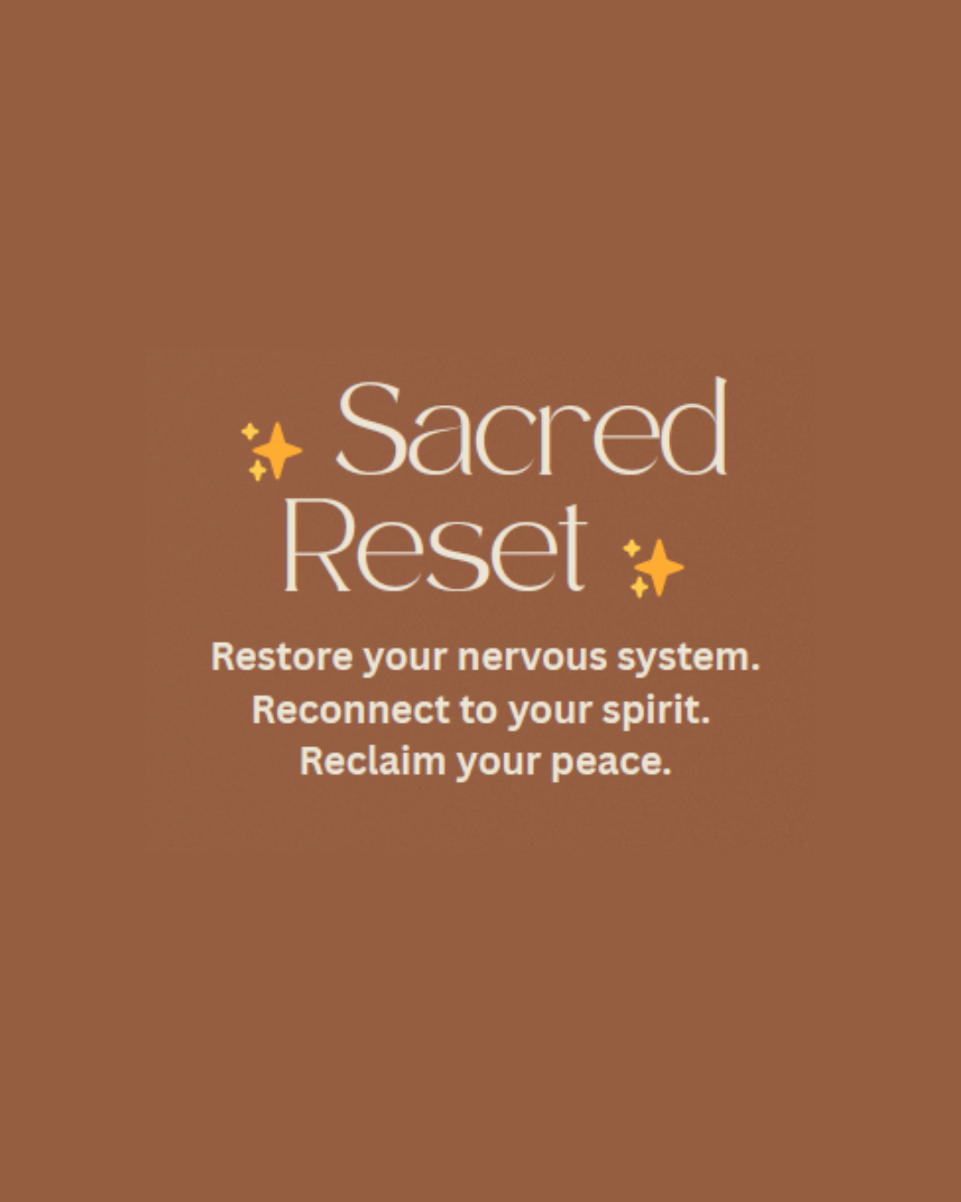 Sacred Reset eBook