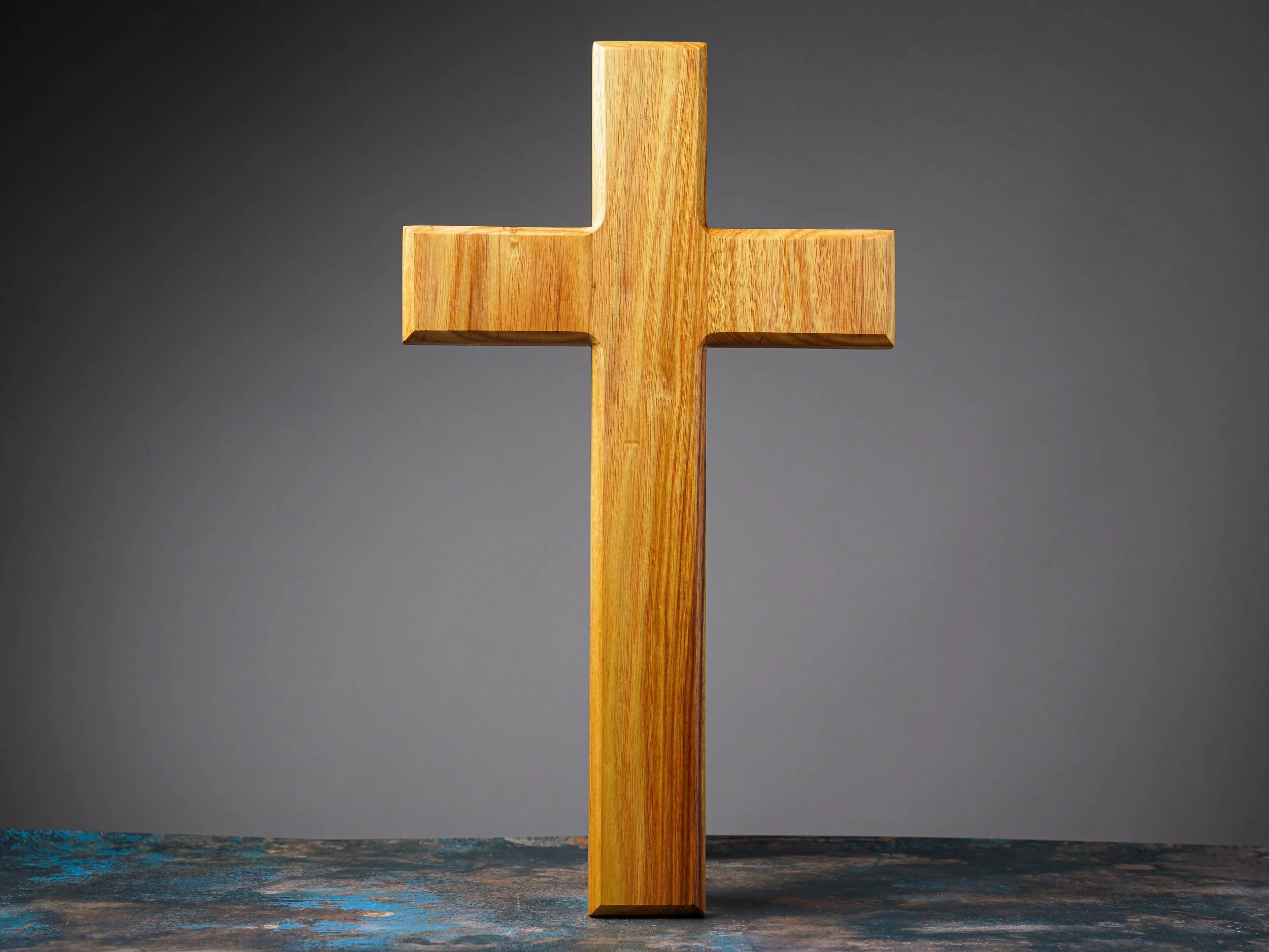 Canary wood cross