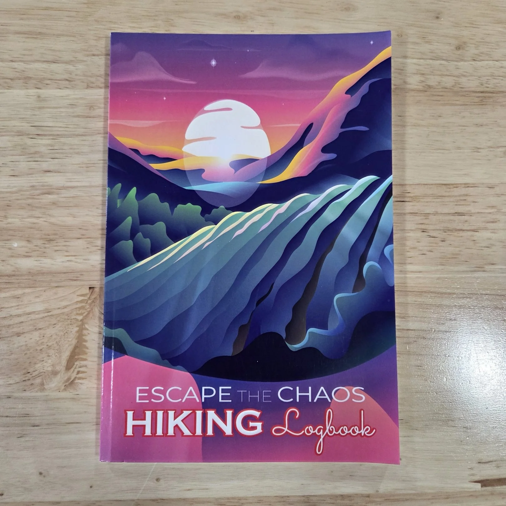 Escape the Chaos Hiking Logbook