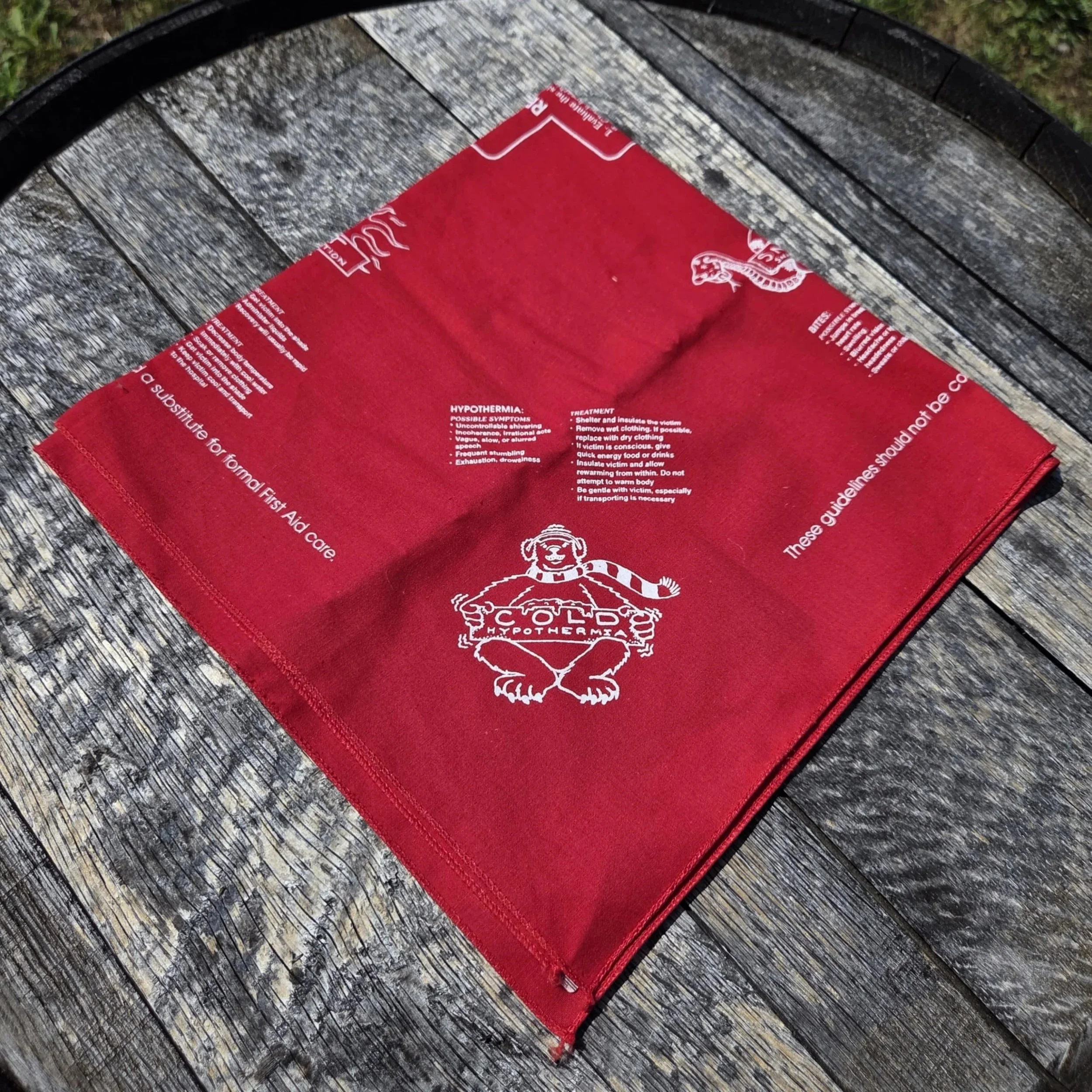 First Aid Bandana (Consignment)