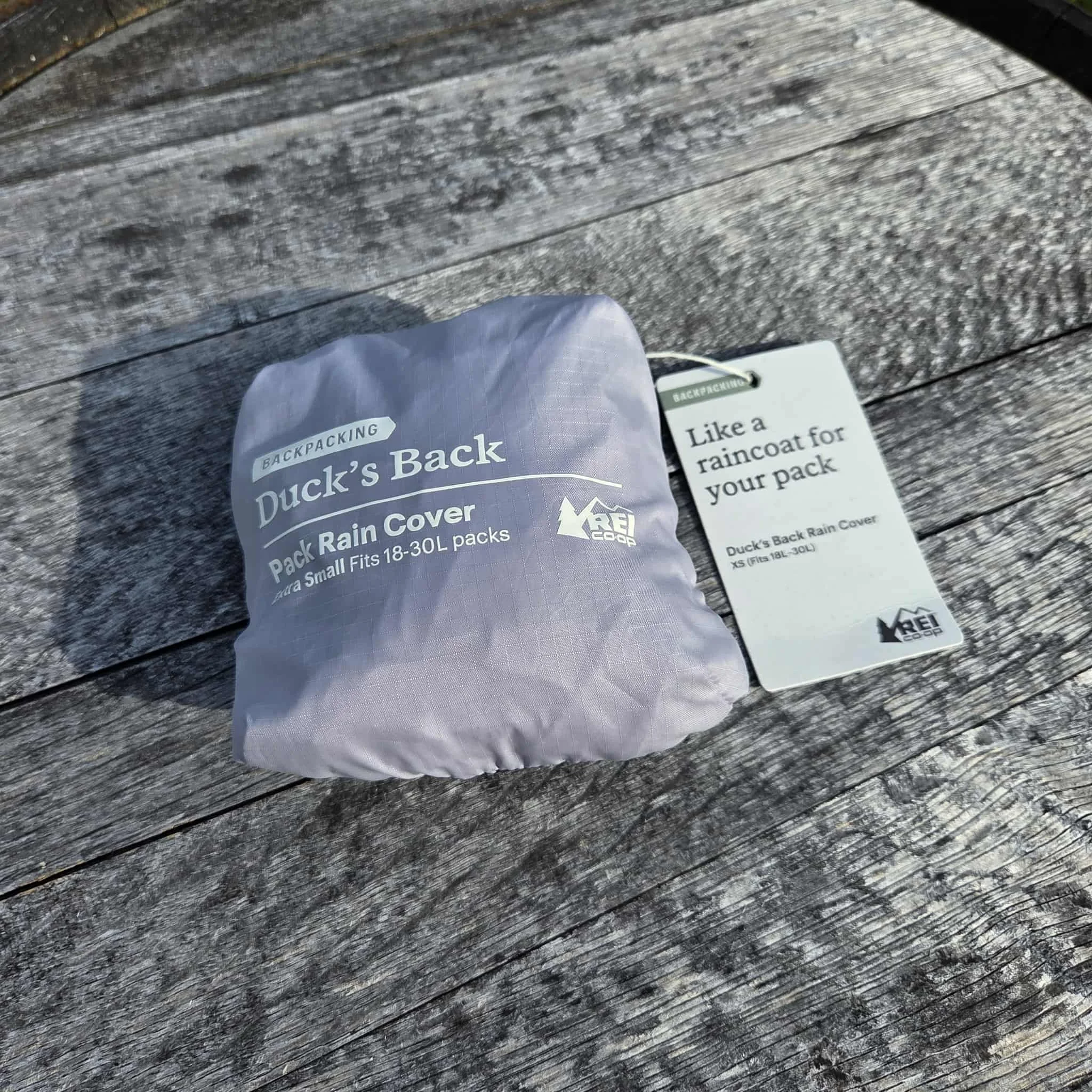 NEW REI Co-op Duck's Back Rain Cover (Fits 18L-30L)