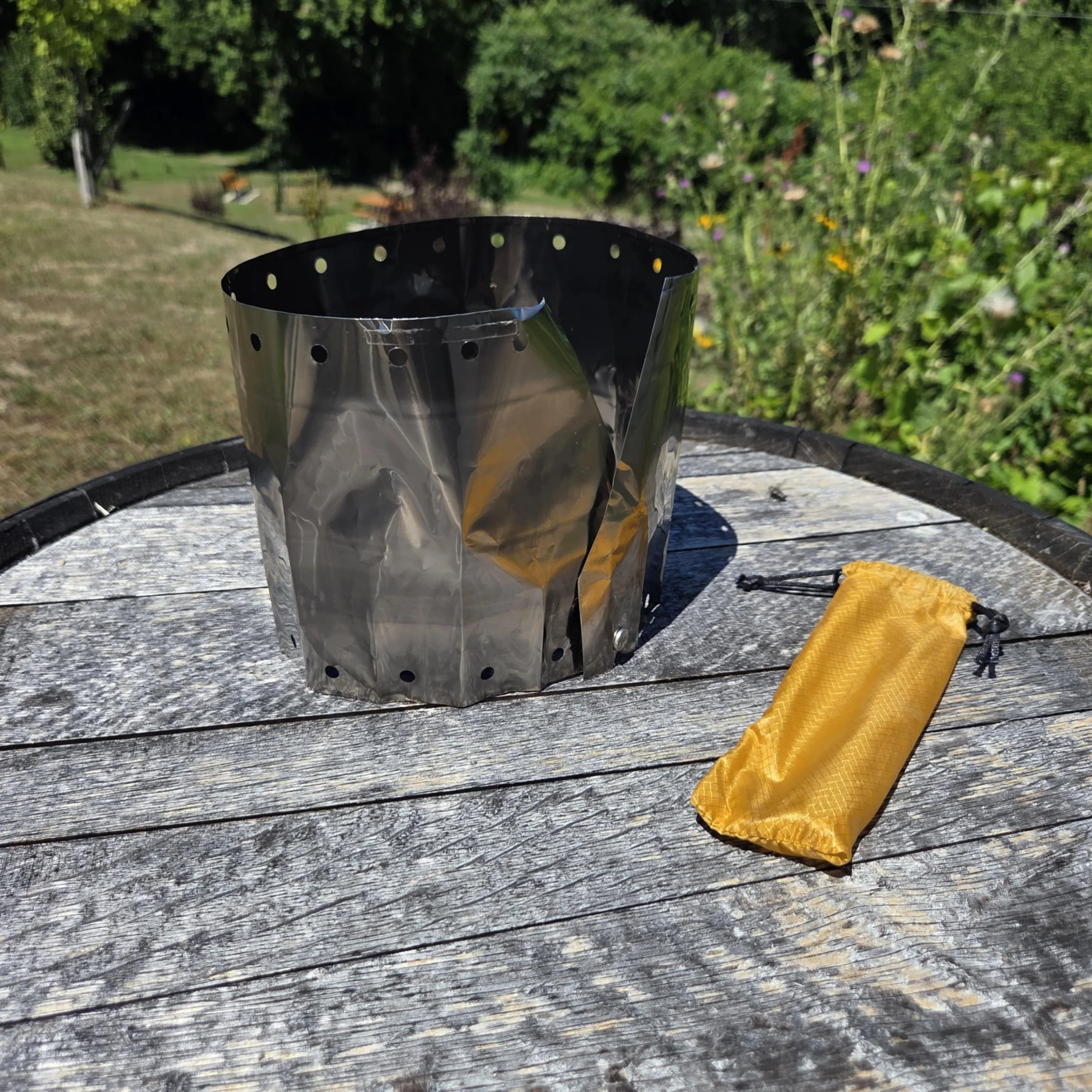 Aluminum Stove Windscreen