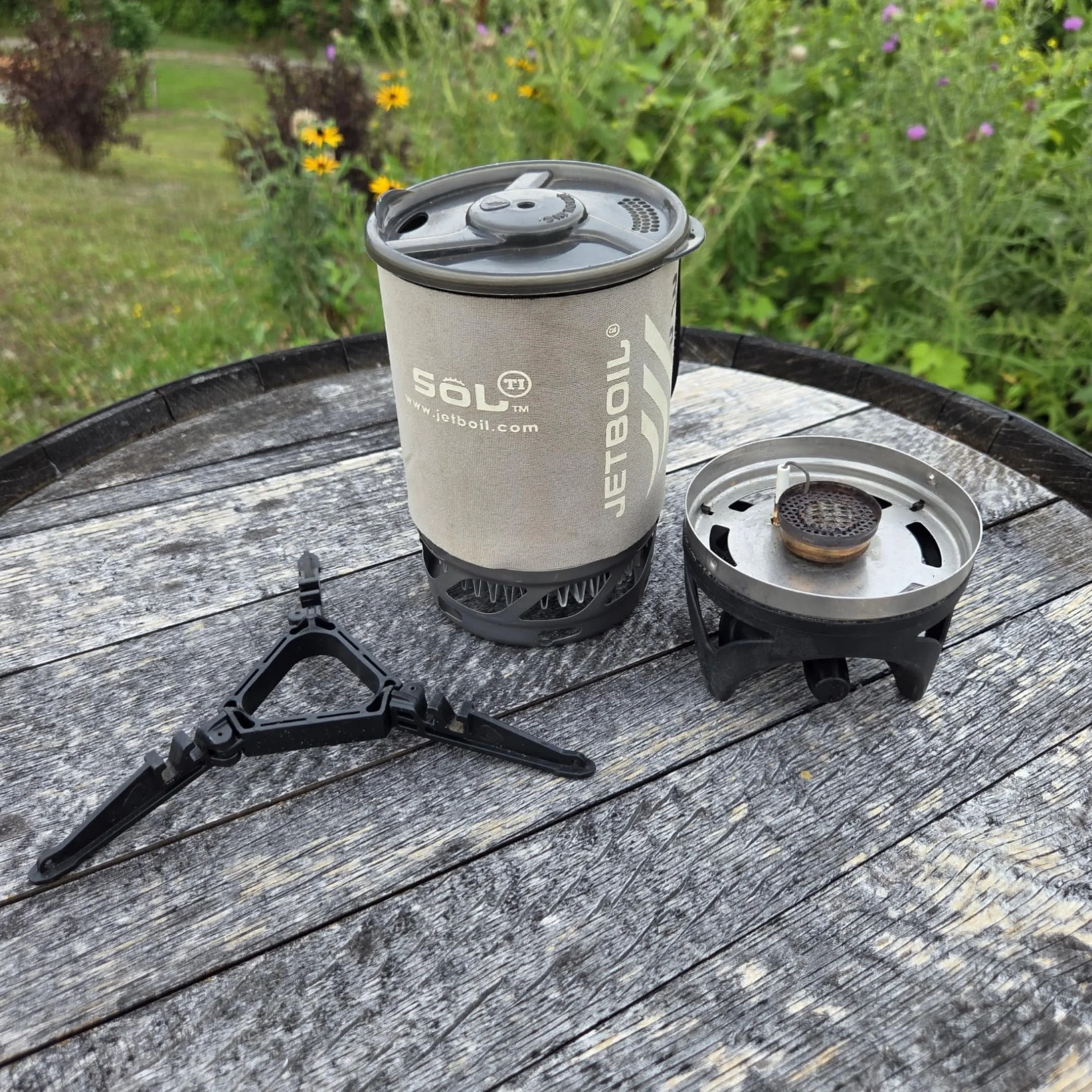 JetBoil SOL 24oz Titanium Cooking System