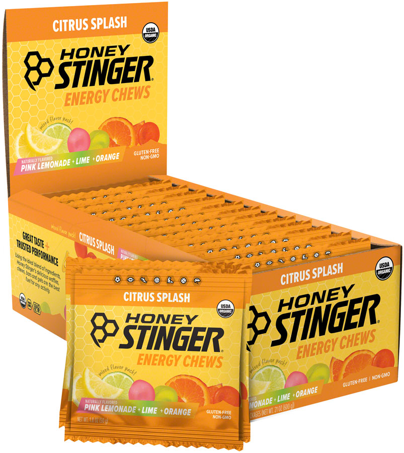 Honey Stinger Organic Energy Chews - Citrus Splash