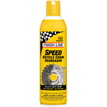 Finish Line Speed Bike Degreaser, 18oz Aerosol