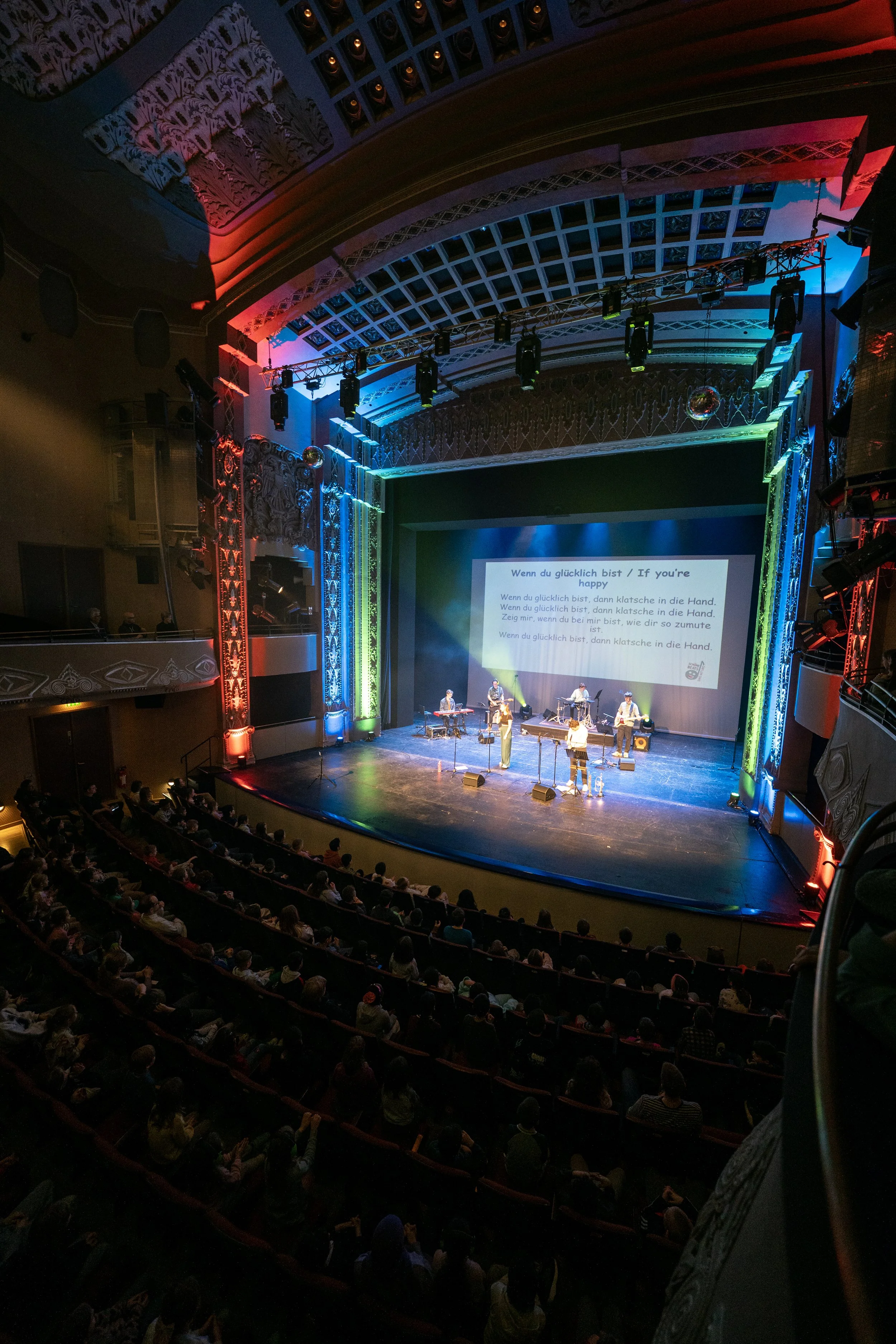 Die große Bühne des Theaters Lübeck