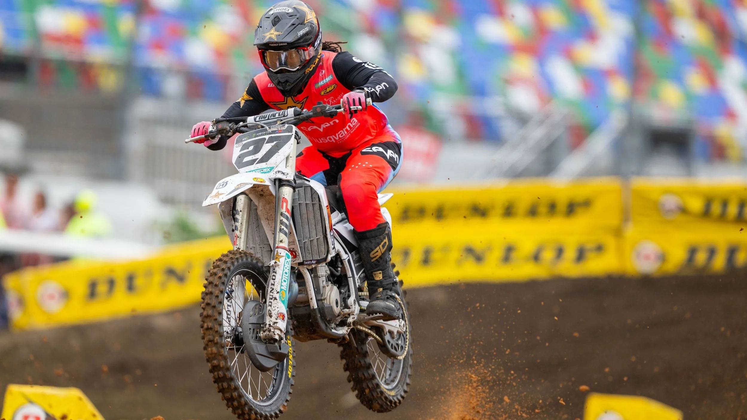 Malcom Stewart Races to top 10 in Daytona