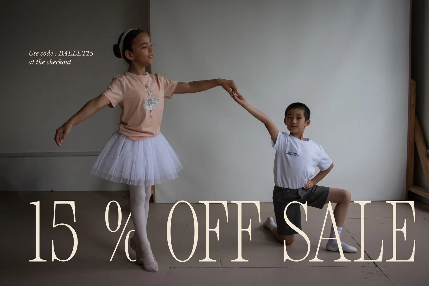 ✨ SALE ! Black Friday ✨
I&rsquo;m so delighted to share, from today until midnight on Friday, you can enjoy 15% off sitewide with the code BALLET15 on my website! 

Whether you&rsquo;re gifting a young dancer, treating yourself, or choosing something