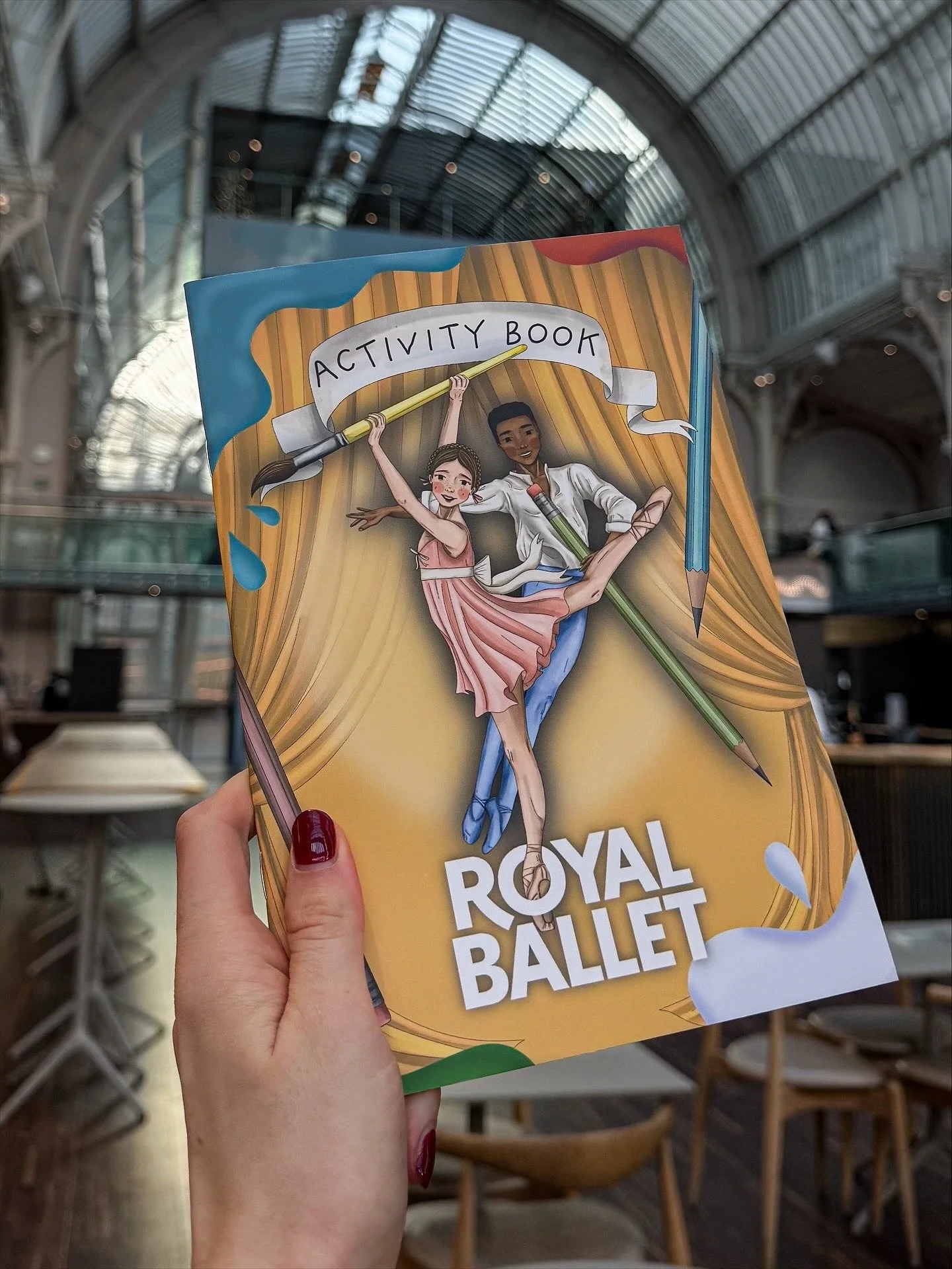 I&rsquo;m so proud to finally share the Royal Ballet Activity Book - my very first published activity book, created for the Royal Ballet in collaboration with the wonderful team at Colour Heroes !! 

Designed for young dancers aged 5+, it&rsquo;s fil