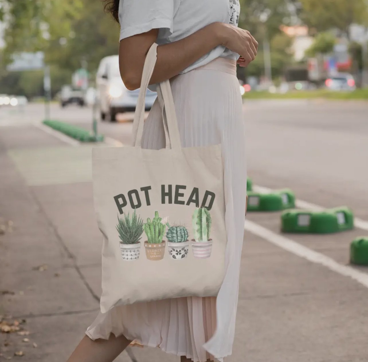 Pot Head Plants tote bag